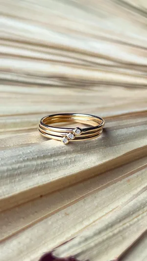 Diamond Stacking Ring