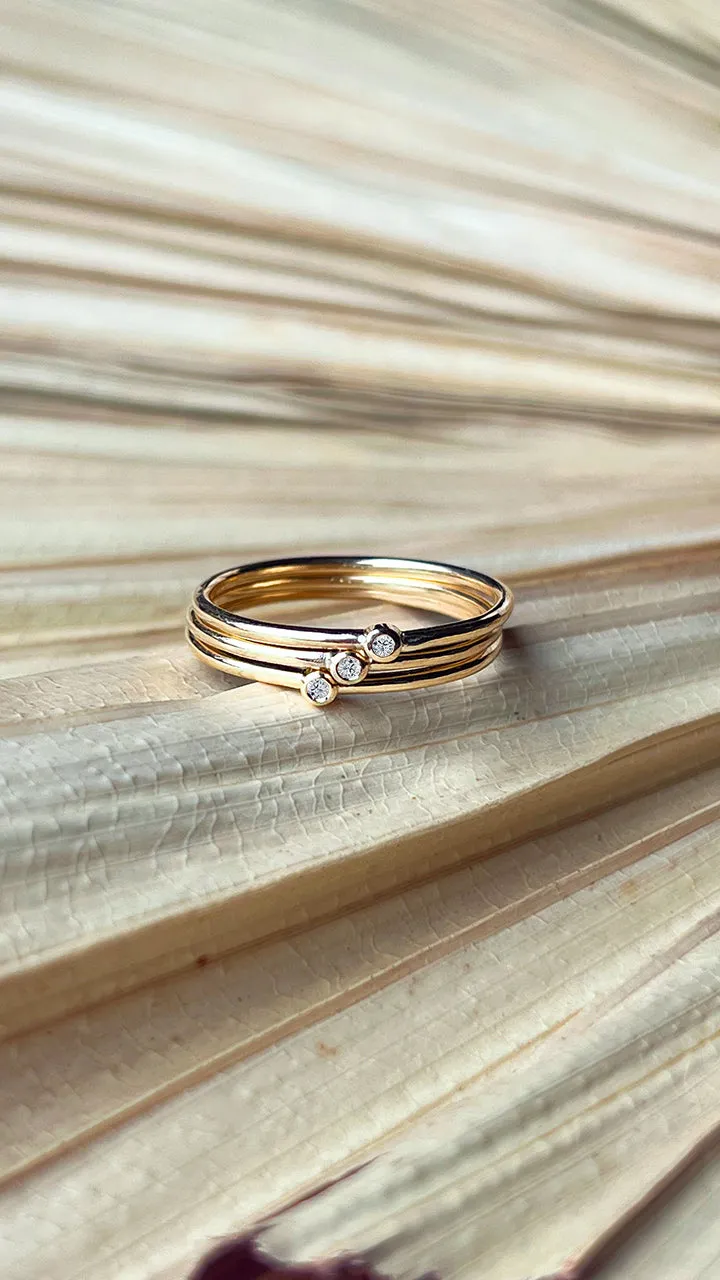 Diamond Stacking Ring
