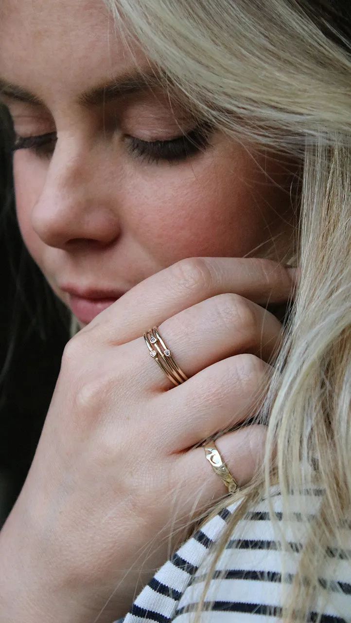 Diamond Stacking Ring