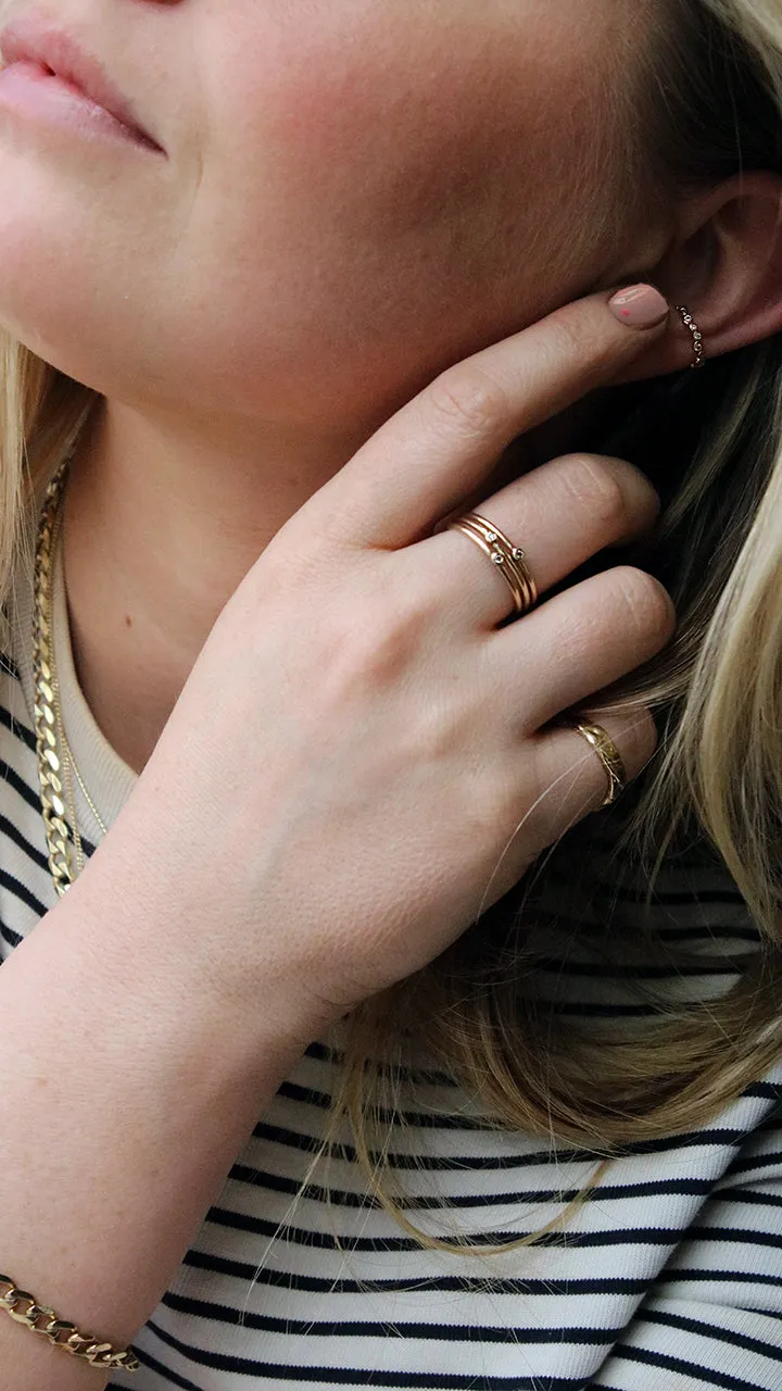 Diamond Stacking Ring