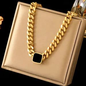 EILIECK 316L Stainless Steel Chain Necklaces