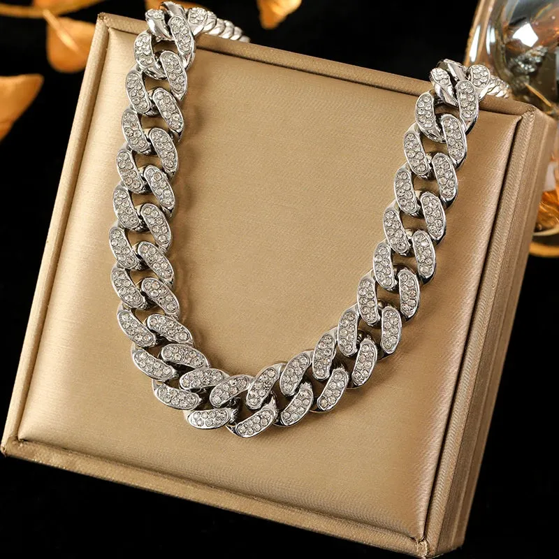 EILIECK 316L Stainless Steel Chain Necklaces