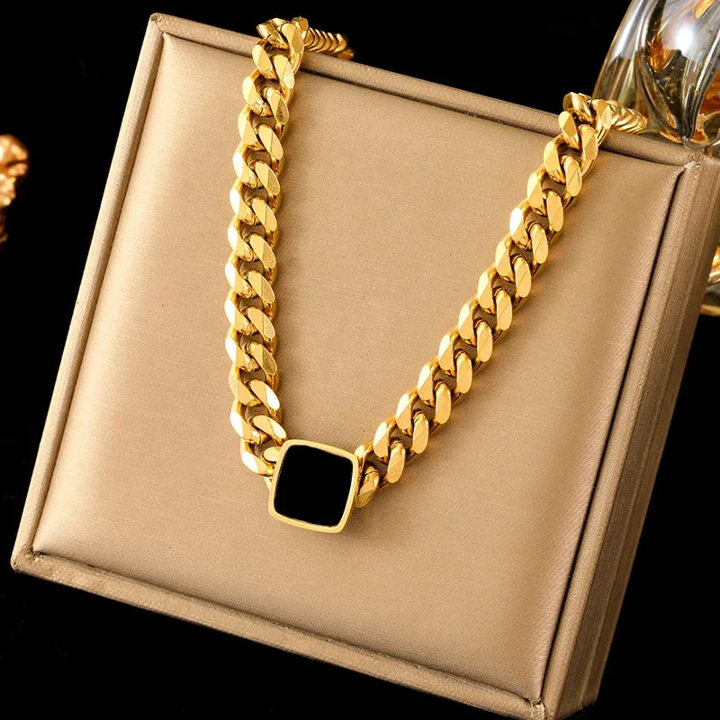 EILIECK 316L Stainless Steel Chain Necklaces