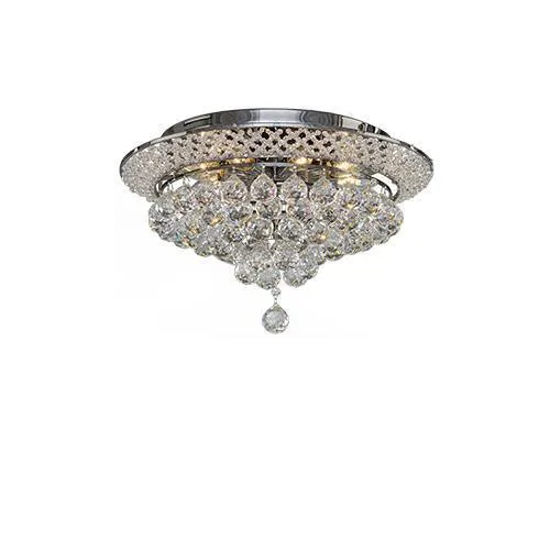 Empire Ceiling Lamp 8 Bulbs - Chrome - Bearish Clear