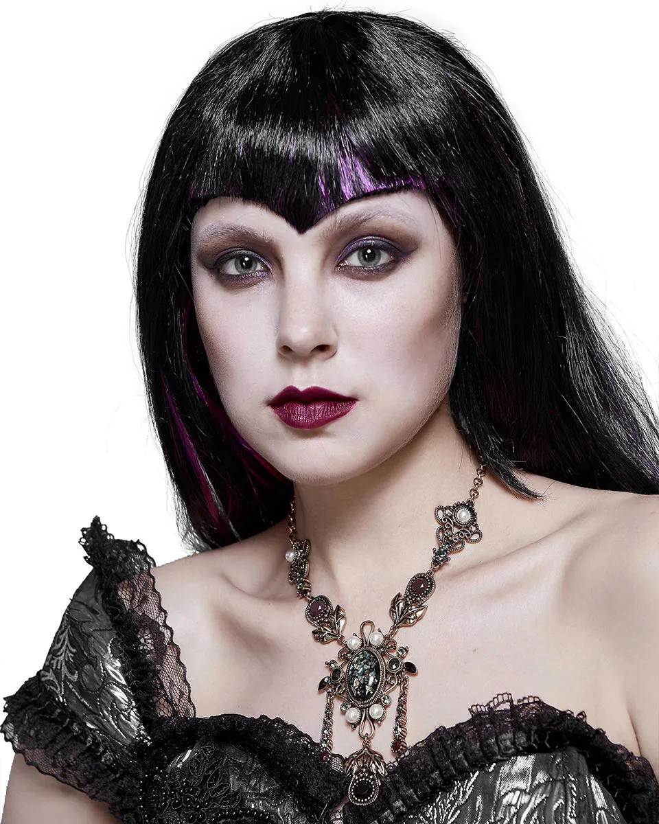 Eva Lady Steampunk Filigree Necklace