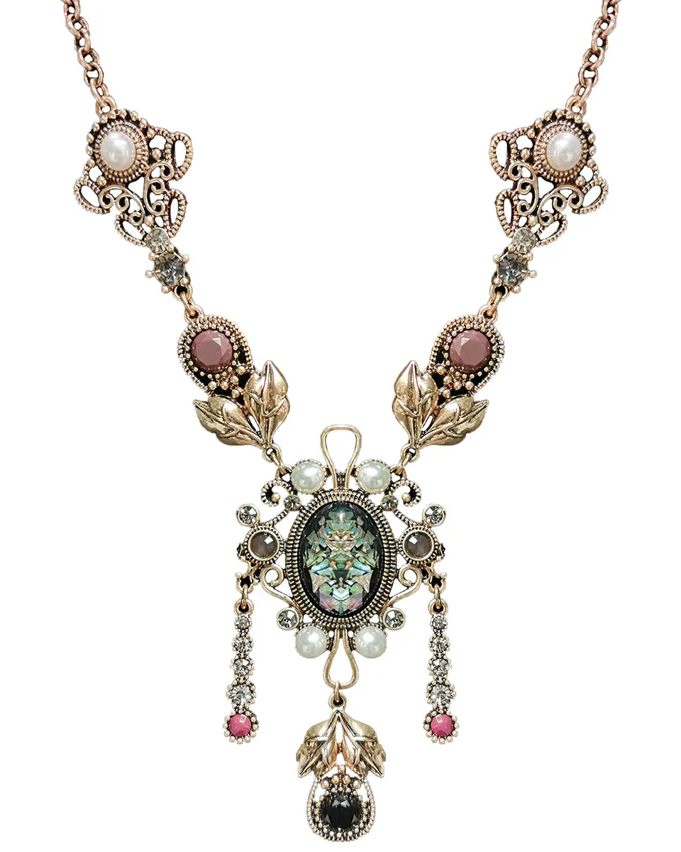 Eva Lady Steampunk Filigree Necklace