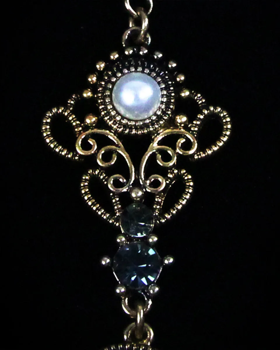 Eva Lady Steampunk Filigree Necklace