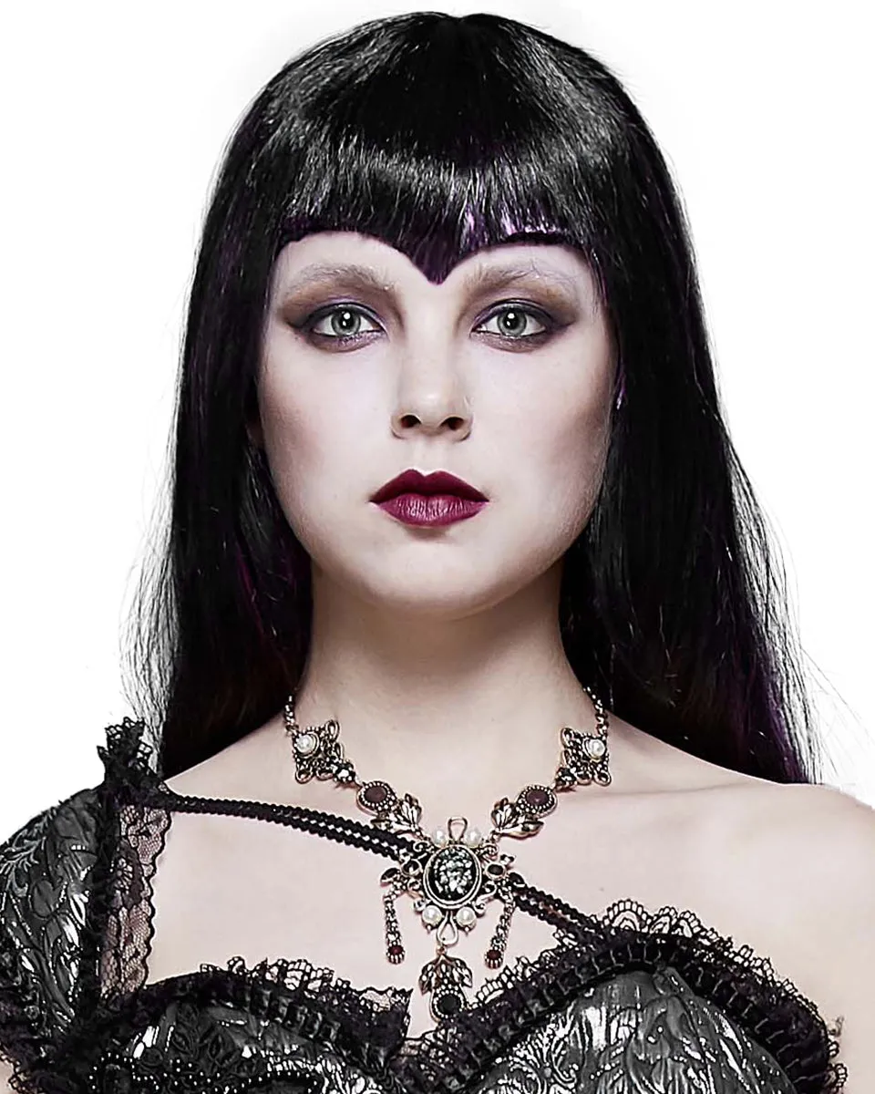 Eva Lady Steampunk Filigree Necklace