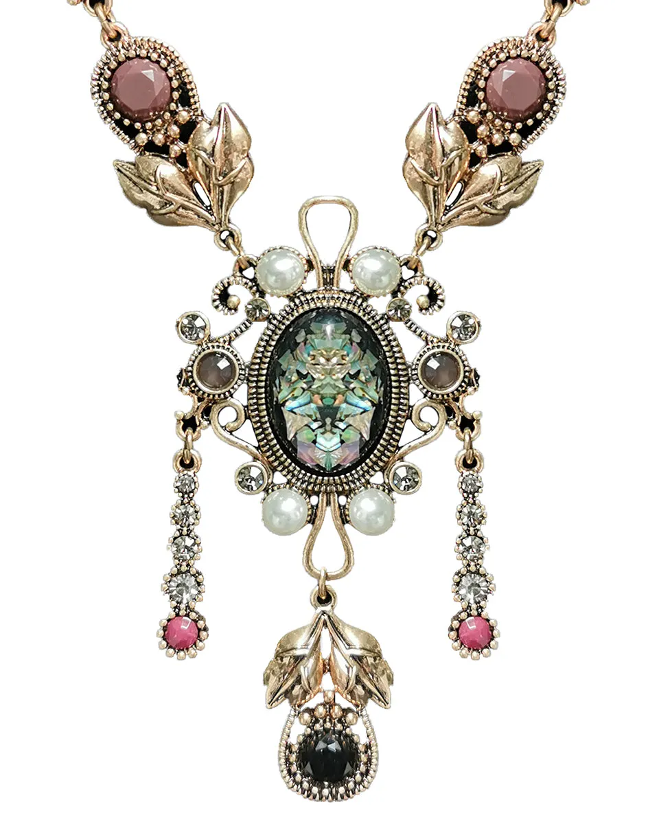 Eva Lady Steampunk Filigree Necklace