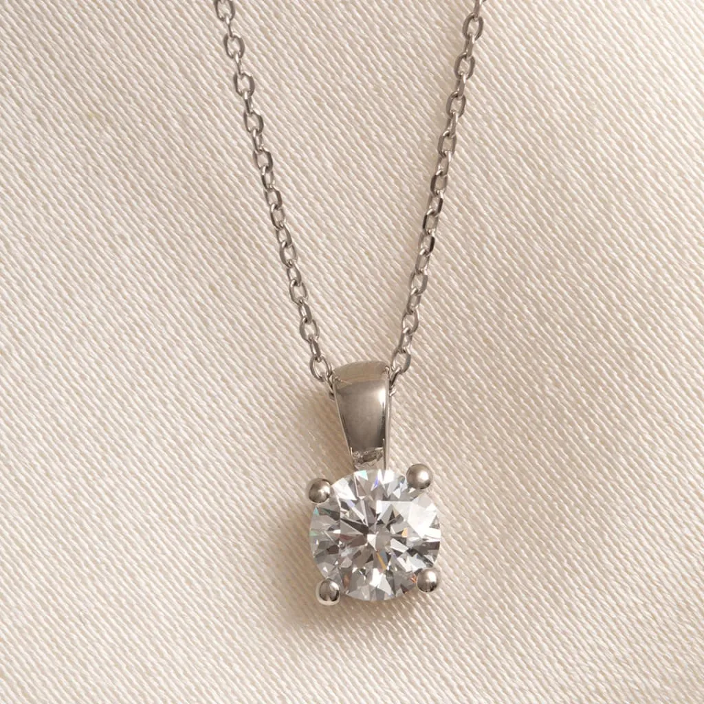 Eve - Lab Grown Diamond Necklace 0.75ct | 18ct Gold