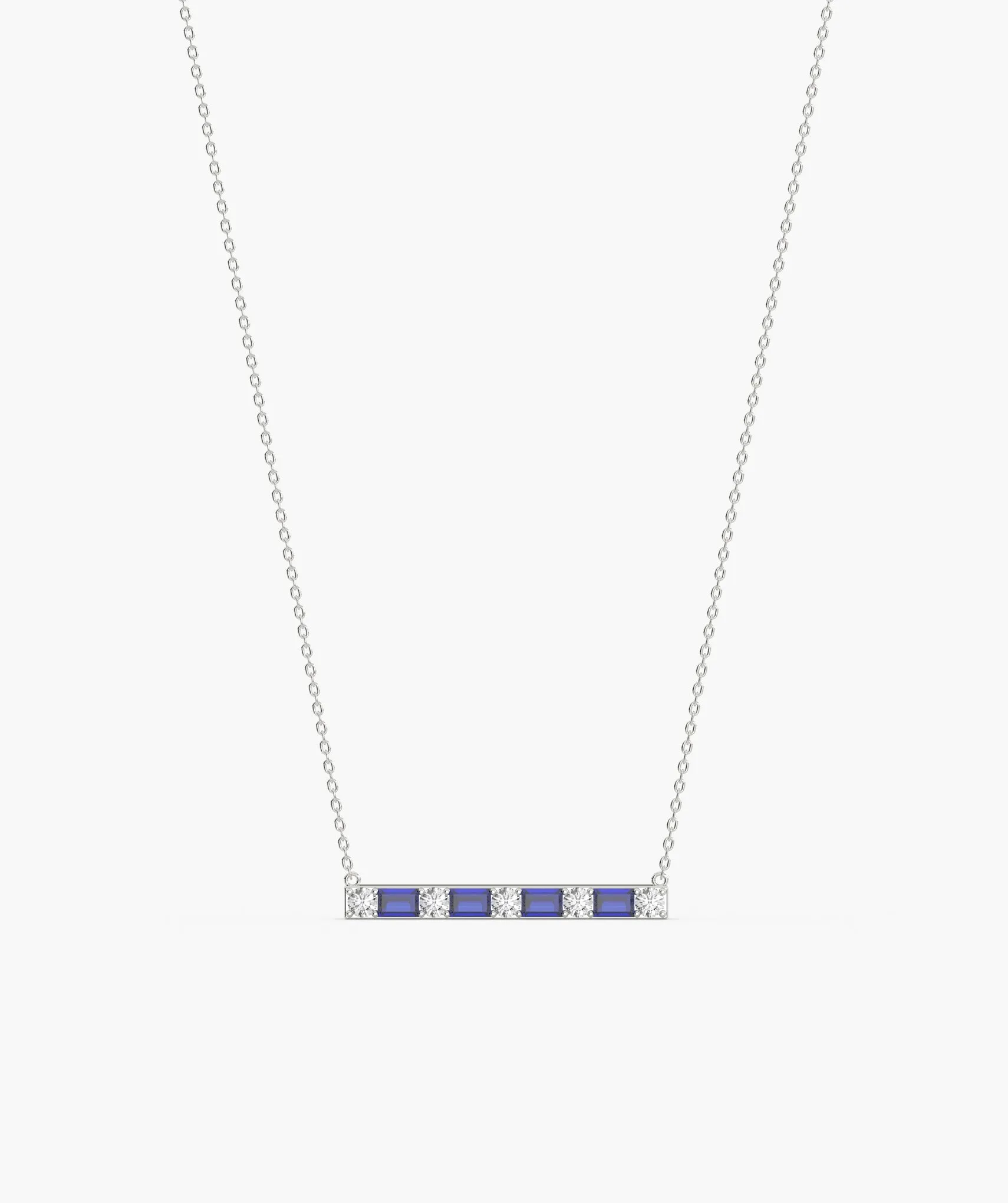 Fancy Bar Style Gold Necklace