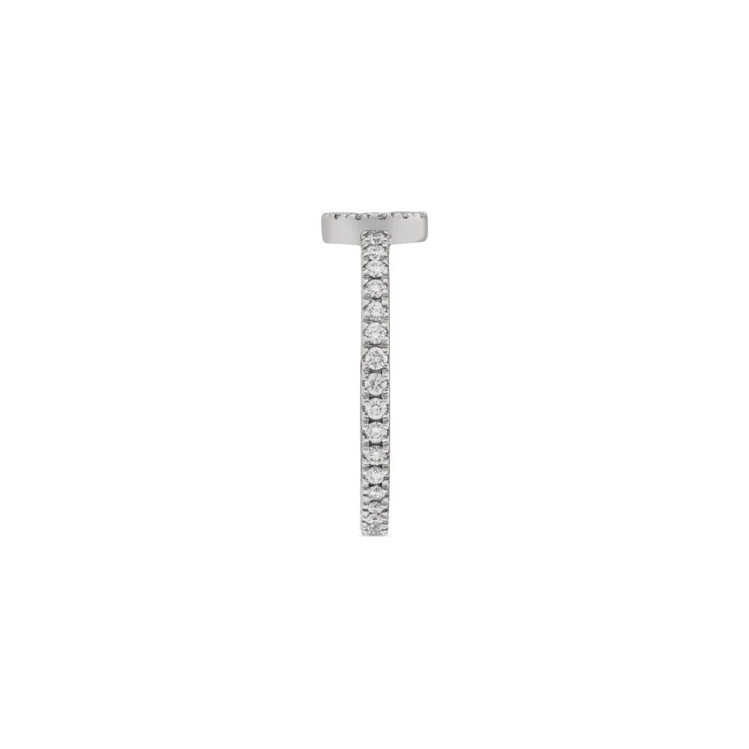 GC Interlocking 18ct White Gold Diamond Ring D
