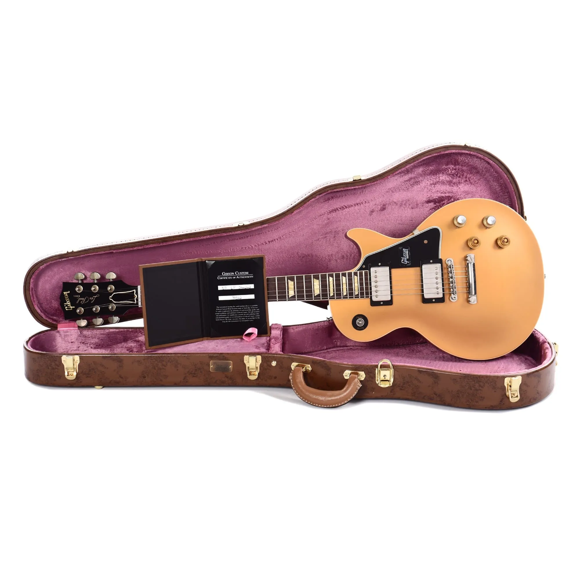 Gibson Custom 1957 Les Paul Standard Goldtop Dark Back VOS