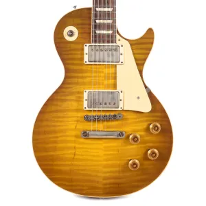 Gibson Custom 1958 Les Paul Standard "CME Spec" Green Lemon Light Aged w/60 V2 Neck
