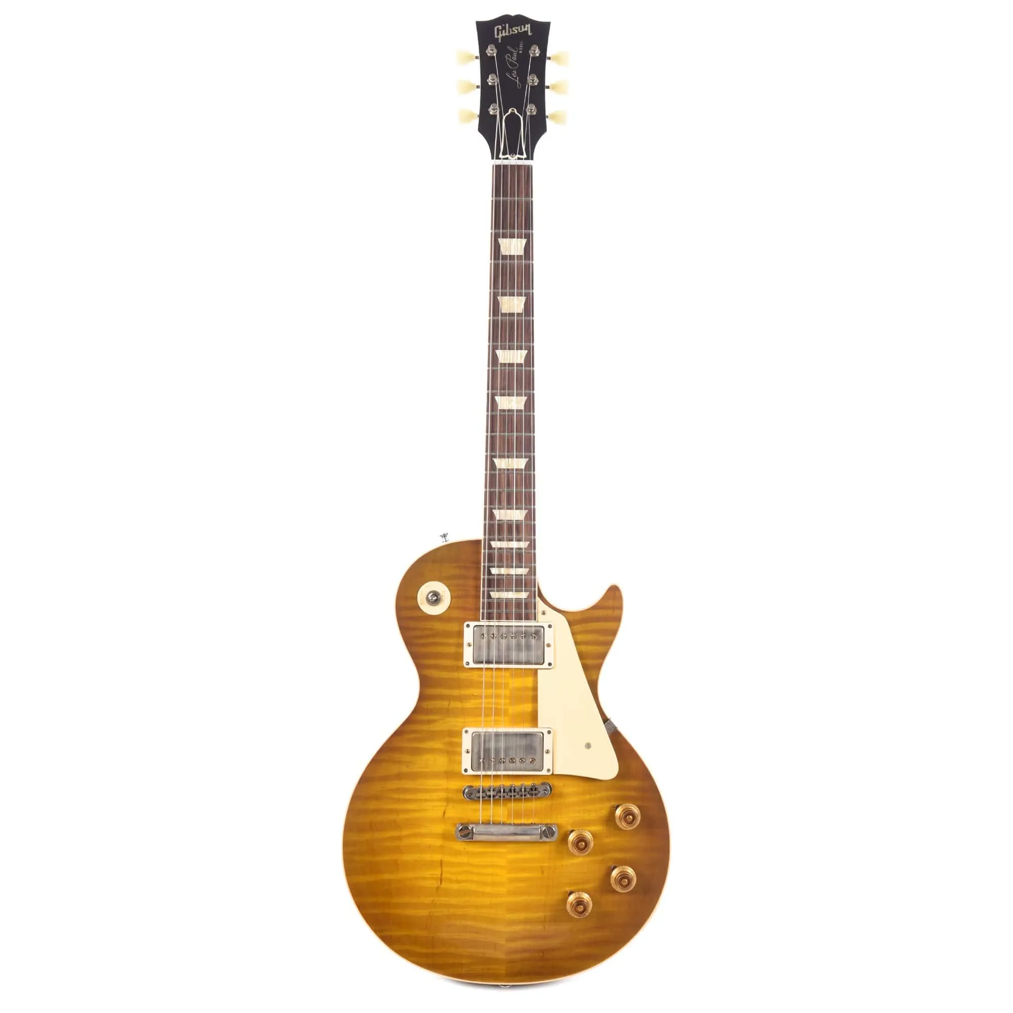 Gibson Custom 1958 Les Paul Standard "CME Spec" Green Lemon Light Aged w/60 V2 Neck