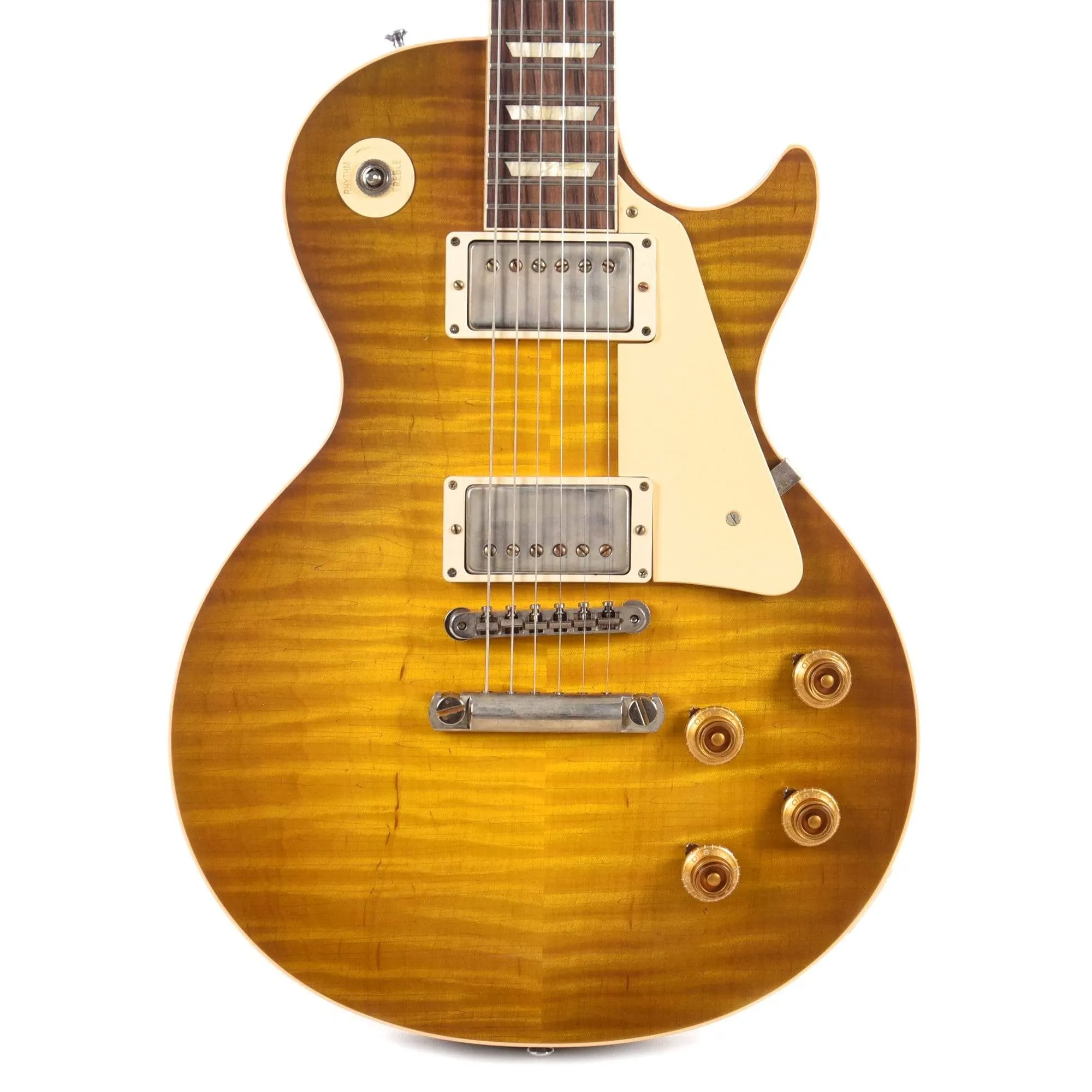 Gibson Custom 1958 Les Paul Standard "CME Spec" Green Lemon Light Aged w/60 V2 Neck