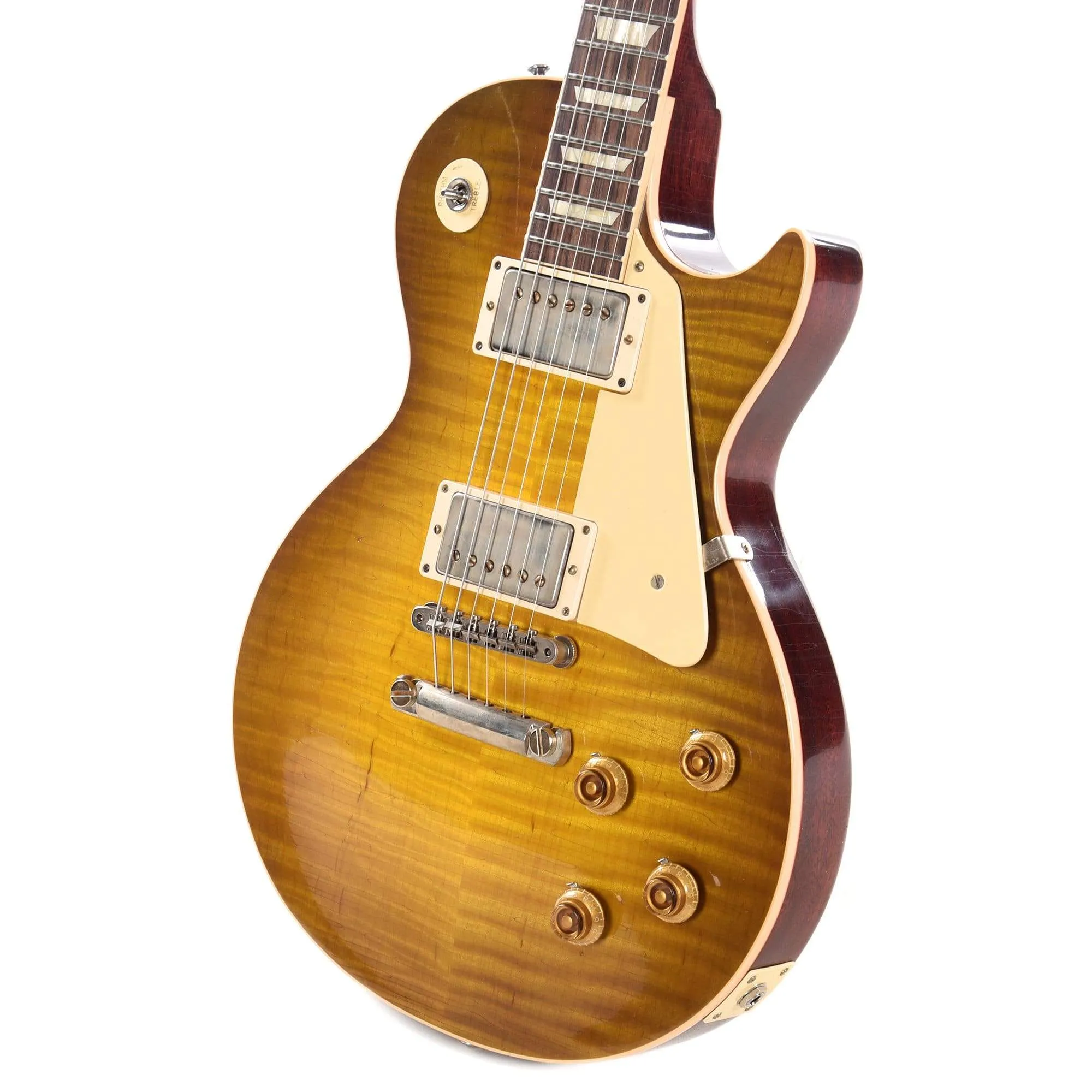 Gibson Custom 1958 Les Paul Standard "CME Spec" Green Lemon Light Aged w/60 V2 Neck