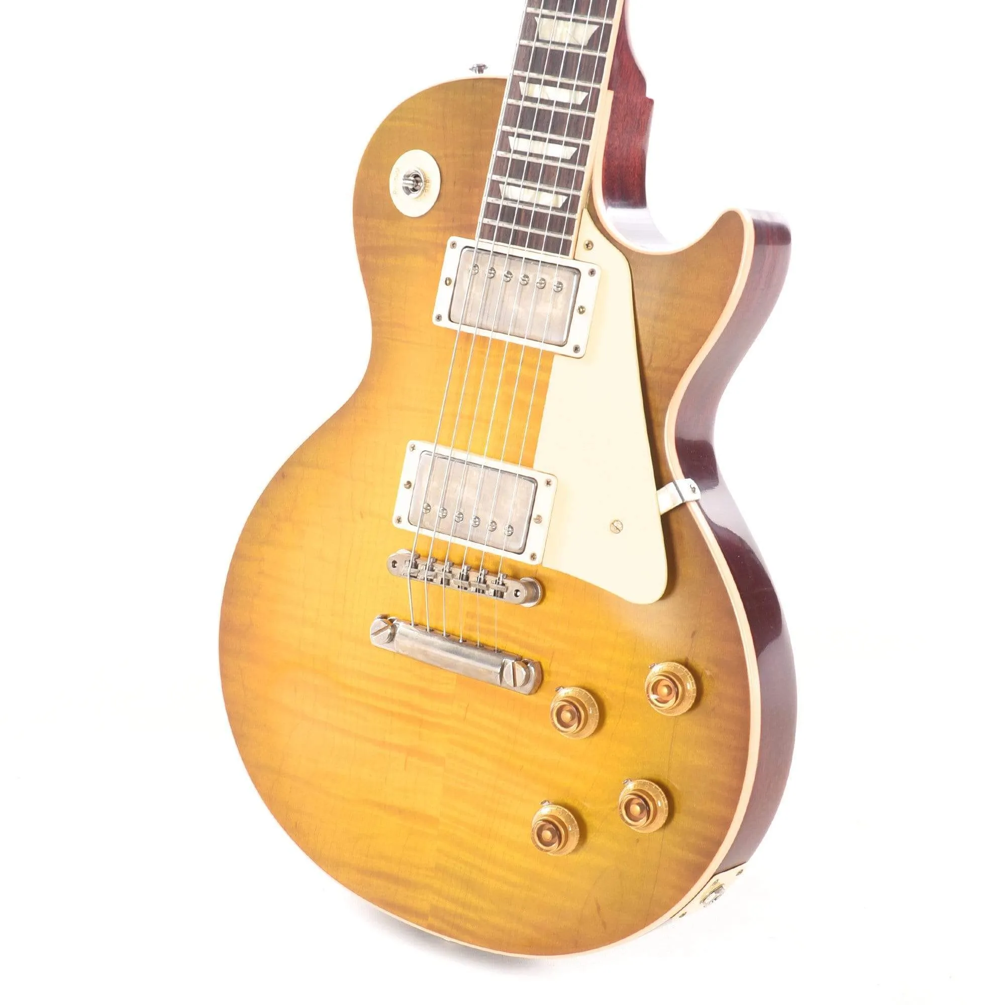 Gibson Custom 1958 Les Paul Standard "CME Spec" Plain Top Green Lemon VOS w/59 Carmelita Neck