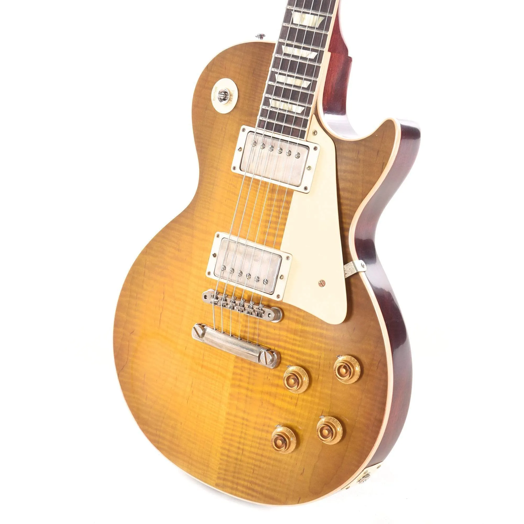 Gibson Custom 1958 Les Paul Standard "CME Spec" Plain Top Green Lemon VOS w/60 V2 Neck Profile