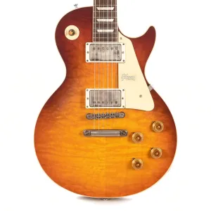 Gibson Custom 1958 Les Paul Standard "CME Spec" Plain Top Slow Iced Tea Fade VOS w/59 Carmelita Neck