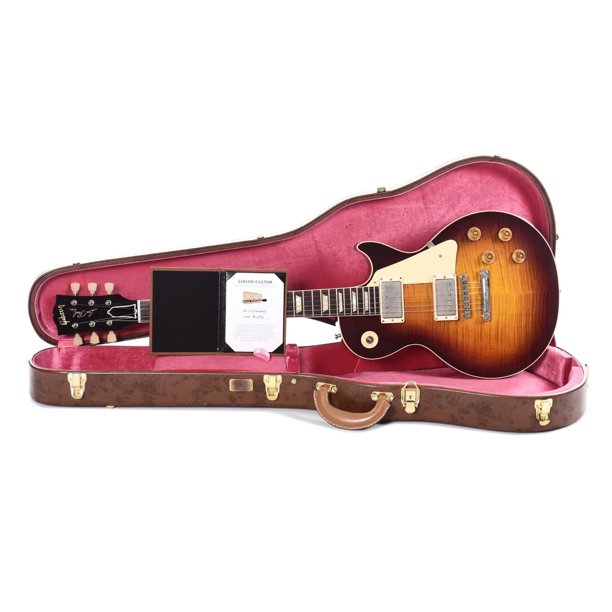 Gibson Custom 1959 Les Paul Standard "CME Spec" Factory Burst VOS w/Carmelita 59 Neck