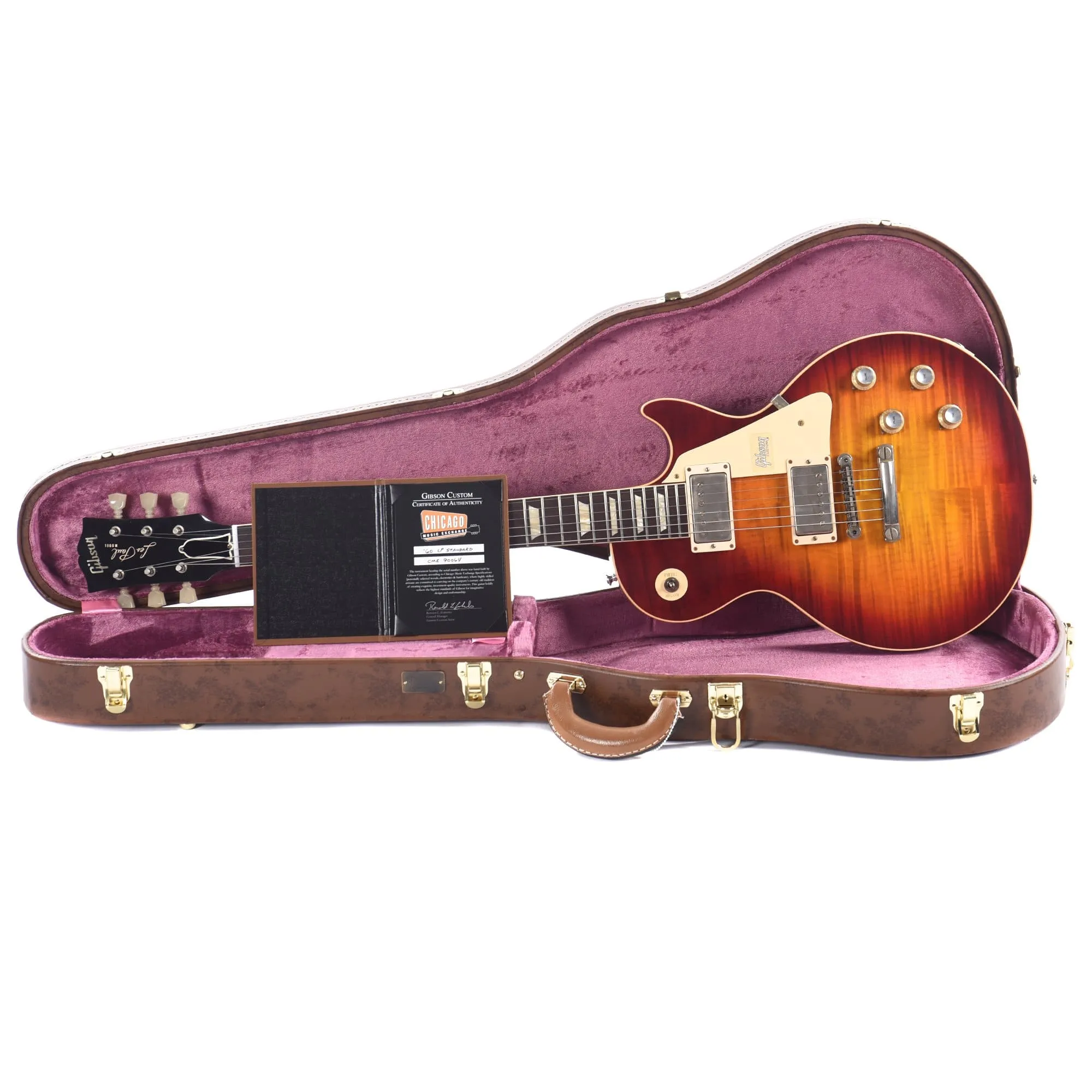 Gibson Custom 1960 Les Paul Standard Reissue Factory Burst VOS