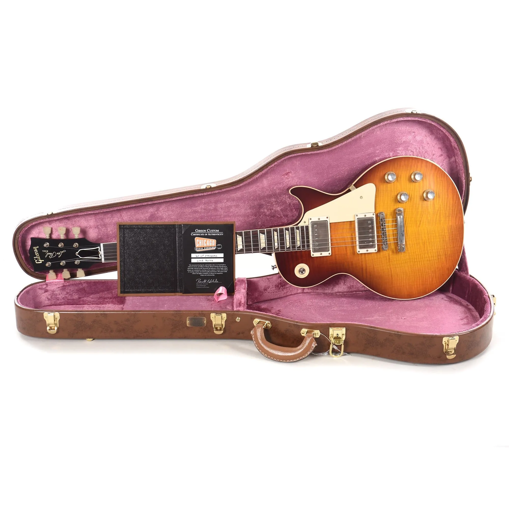 Gibson Custom 1960 Les Paul Standard Slow Iced Tea Fade VOS