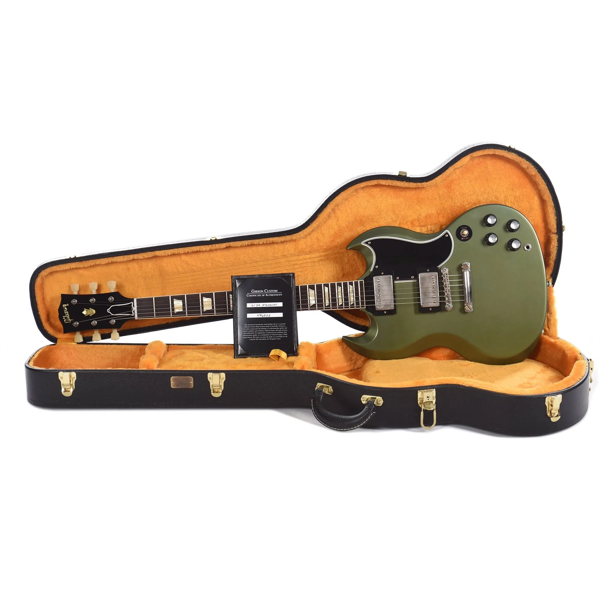 Gibson Custom 1961 SG Standard Antique Pelham Blue Stop Bar VOS w/Bolivian Rosewood Fingerboard