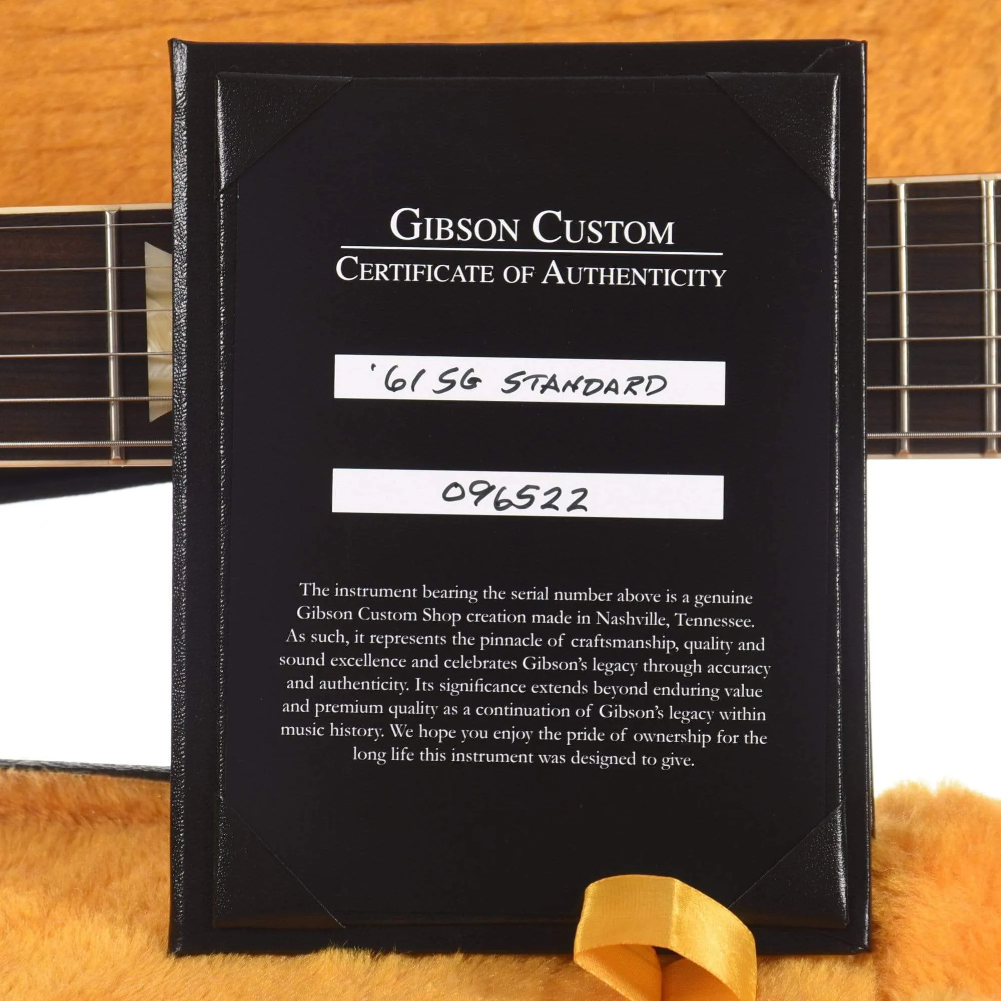 Gibson Custom 1961 SG Standard Antique Pelham Blue Stop Bar VOS w/Bolivian Rosewood Fingerboard