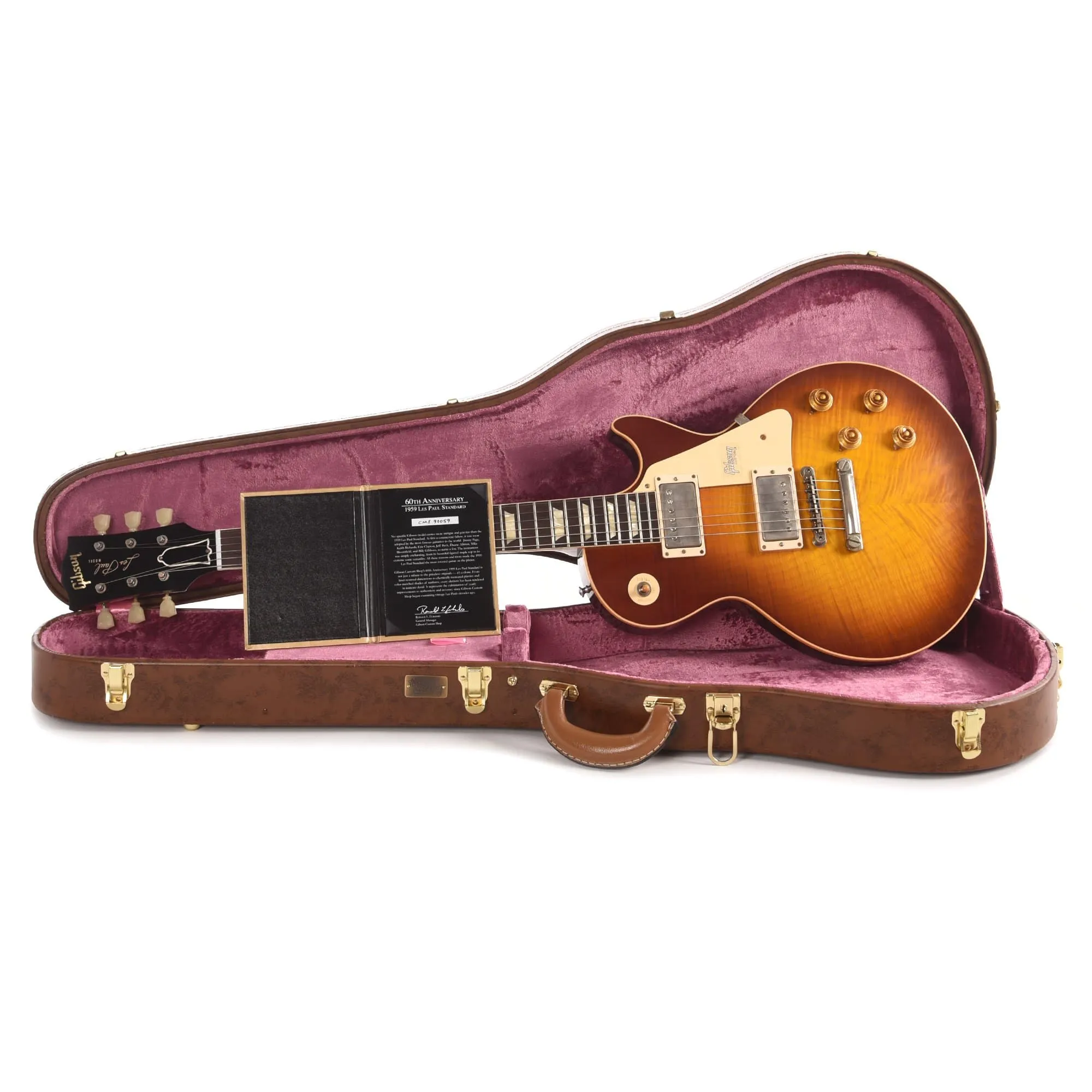 Gibson Custom 60th Anniversary 1959 Les Paul Standard Cherry Tea Burst VOS