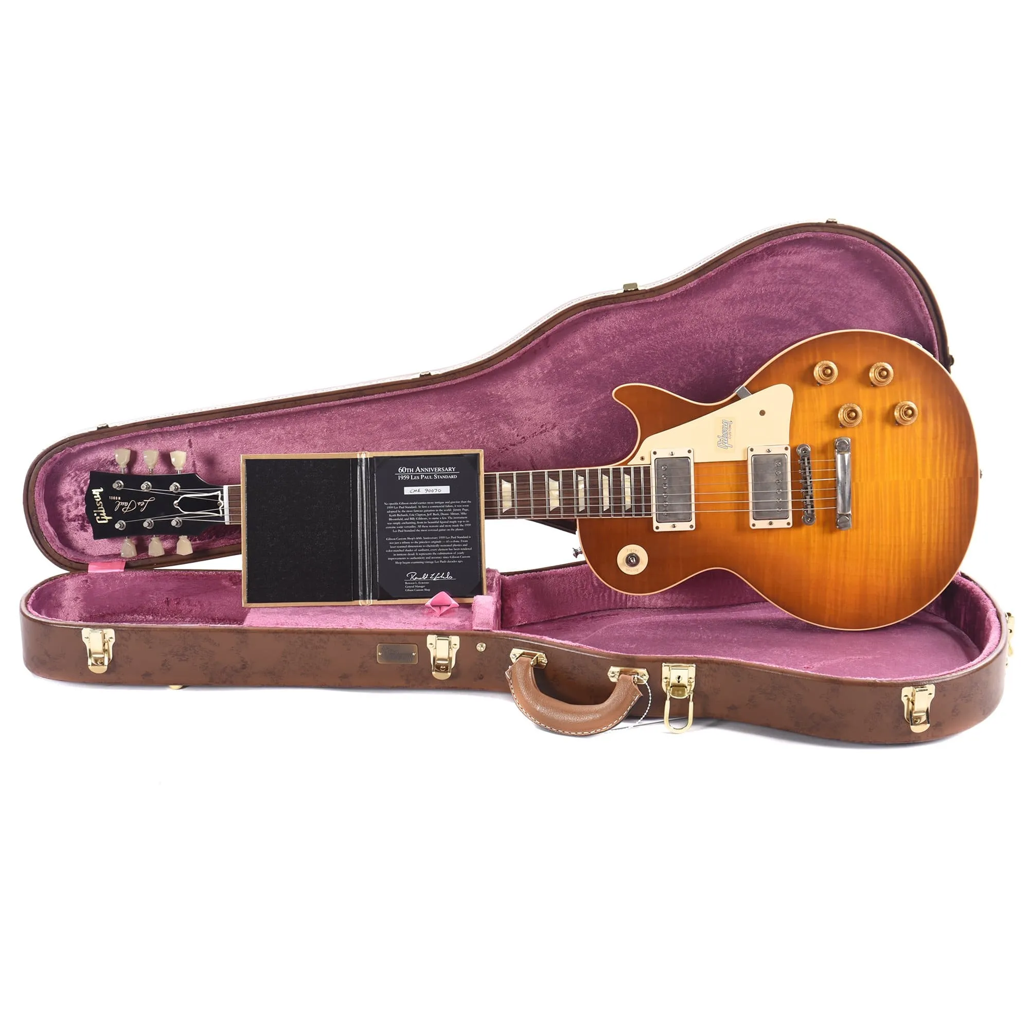Gibson Custom 60th Anniversary 1959 Les Paul Standard "CME Spec" Amber VOS