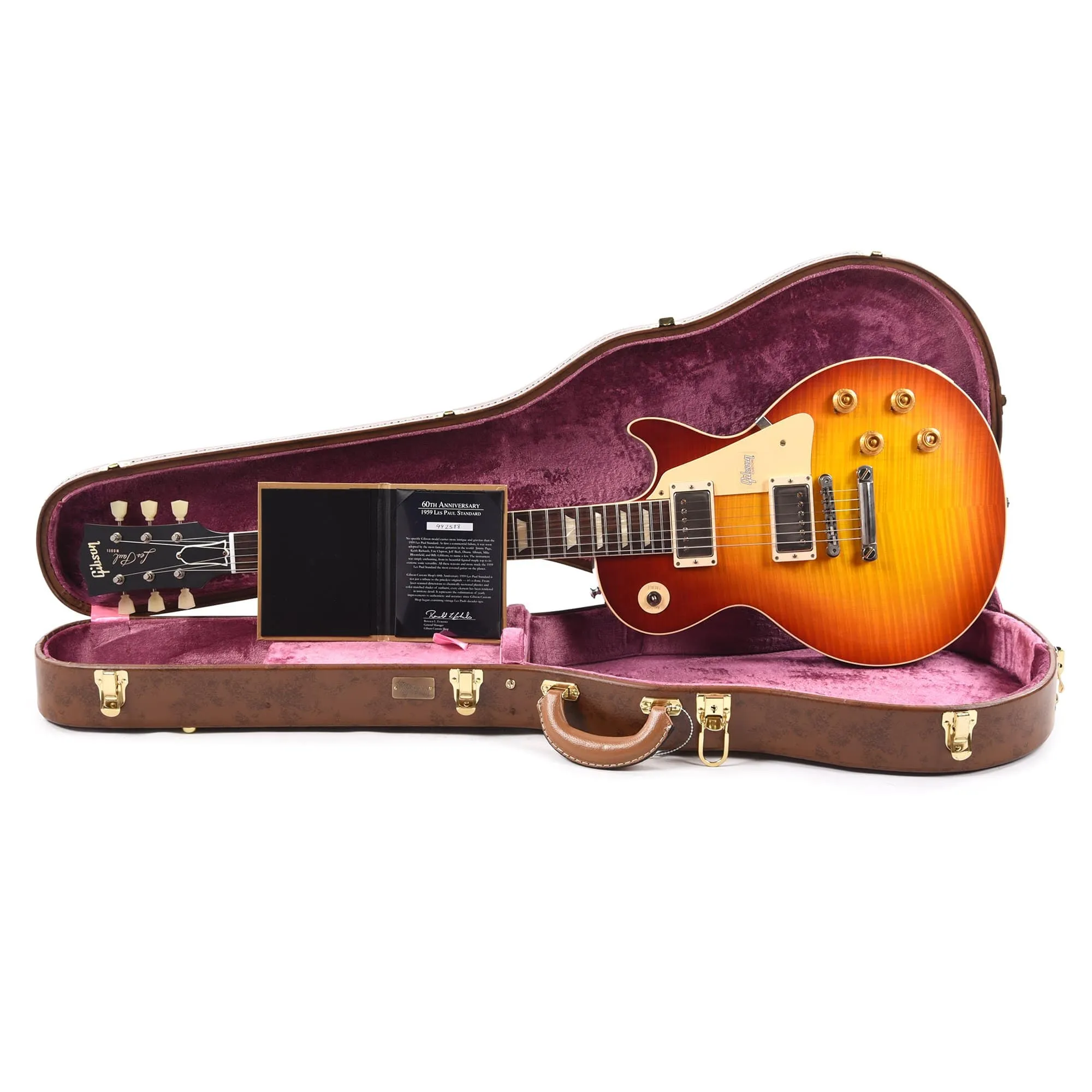 Gibson Custom 60th Anniversary 1959 Les Paul Standard Reissue Red Sky VOS