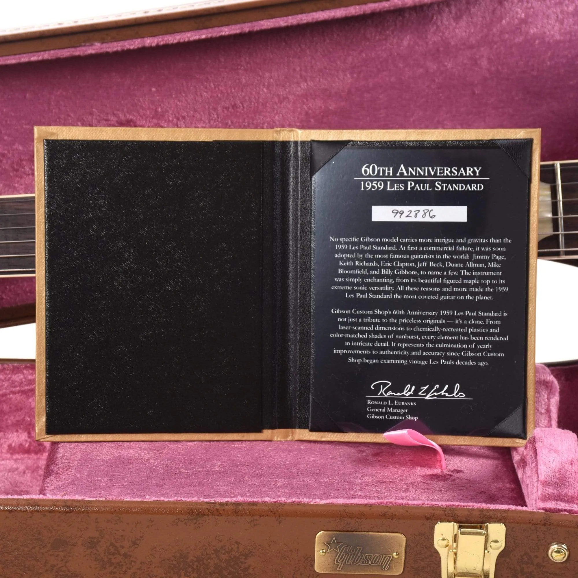 Gibson Custom 60th Anniversary 1959 Les Paul Standard Southern Fade VOS
