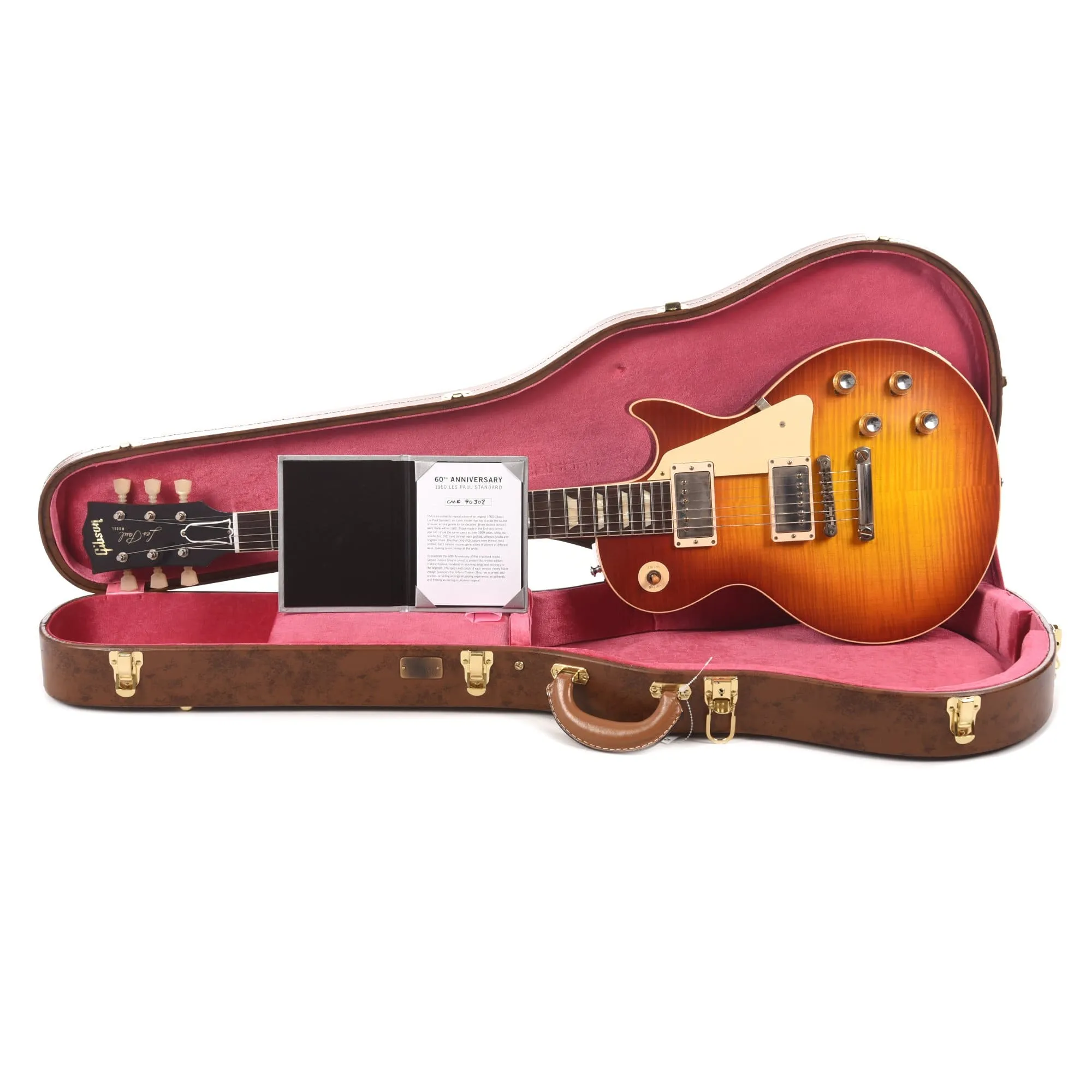 Gibson Custom 60th Anniversary 1960 Les Paul Standard "CME Spec" Tomato Soup Burst VOS w/60 V2 Neck