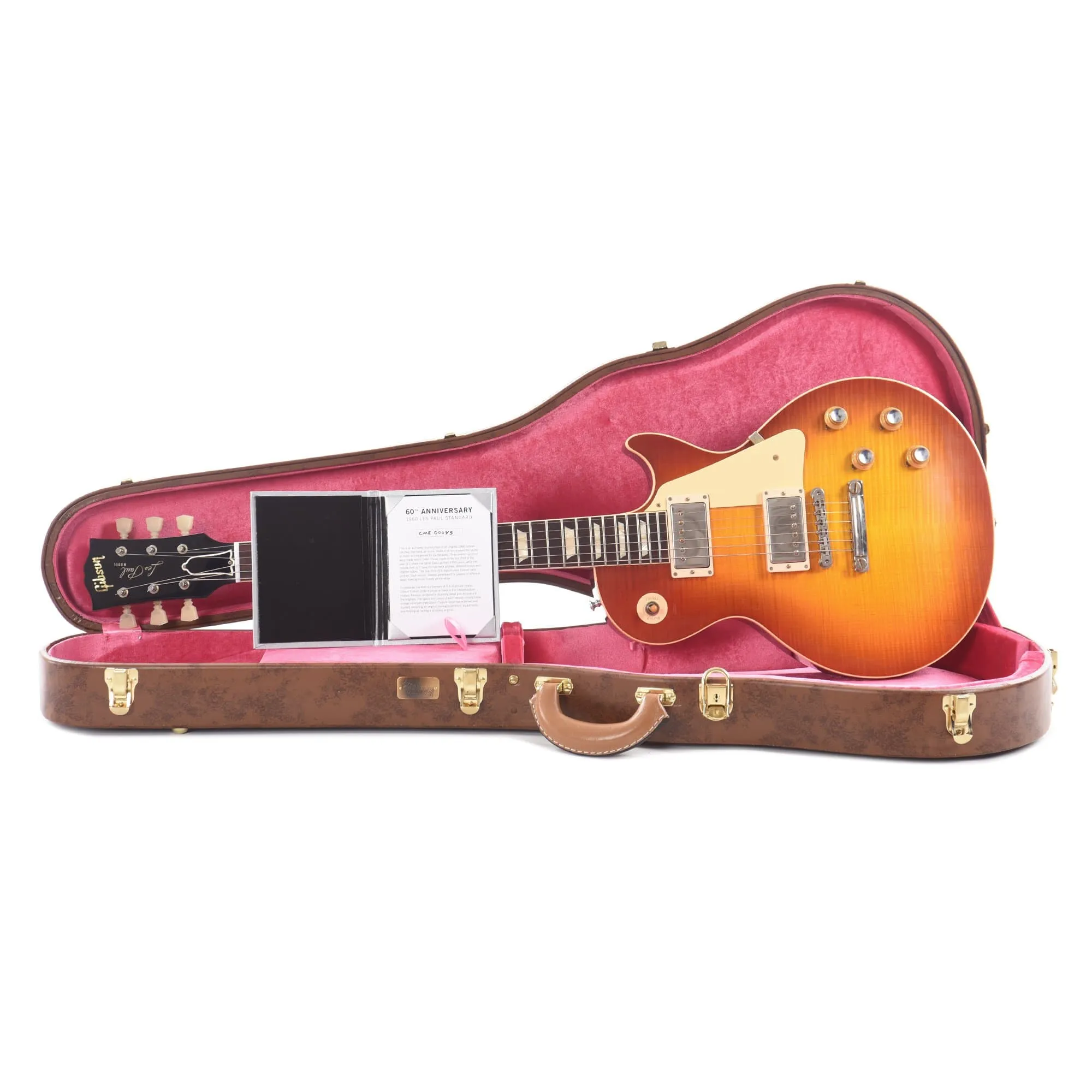 Gibson Custom 60th Anniversary 1960 Les Paul Standard "CME Spec" Tomato Soup Burst VOS w/60 V3 Neck USED