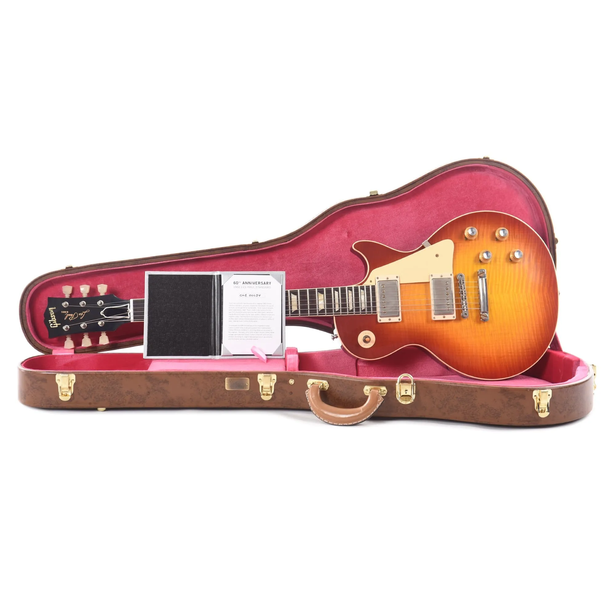 Gibson Custom 60th Anniversary 1960 Les Paul Standard "CME Spec" Tomato Soup Burst VOS w/60 V3 Neck