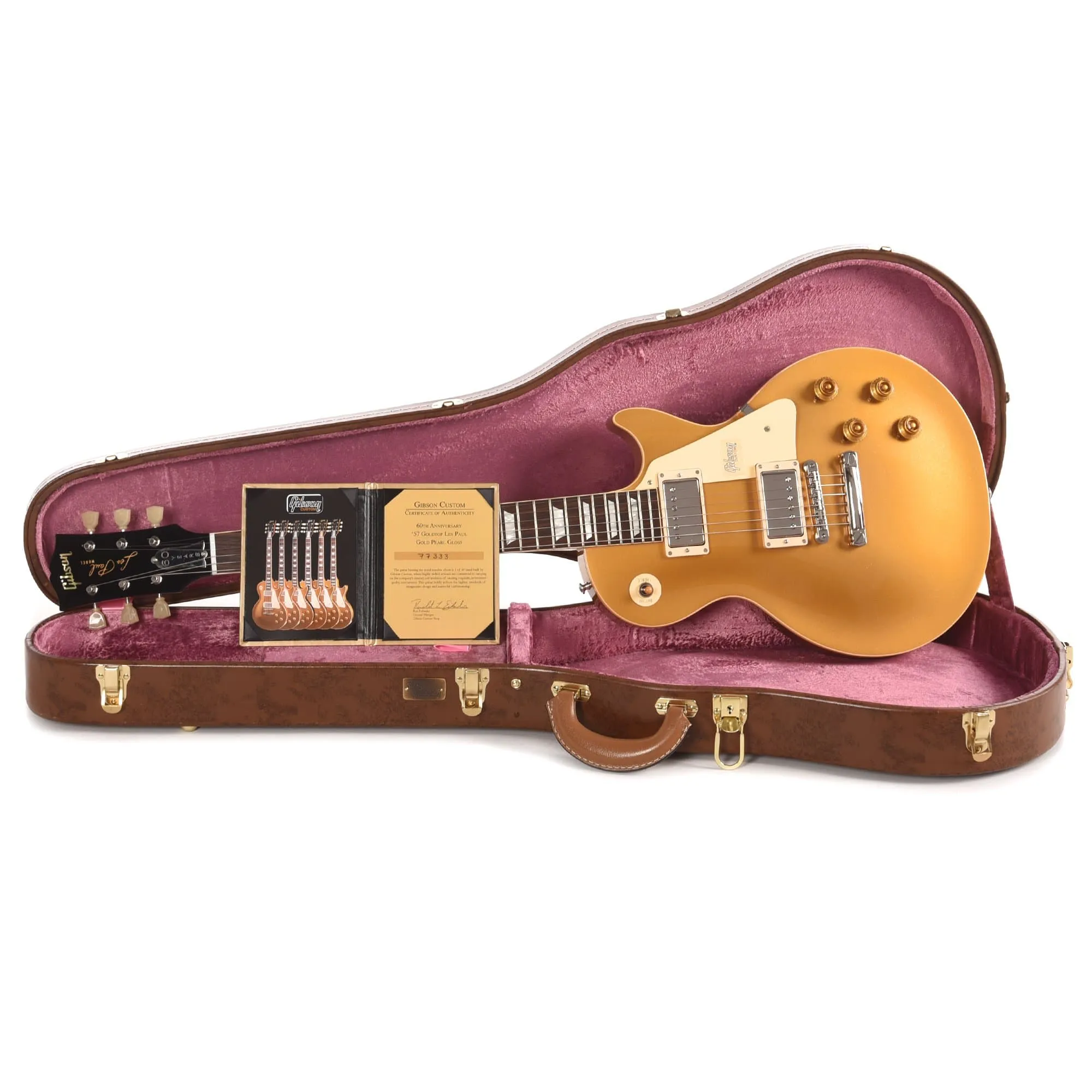 Gibson Custom Les Paul 1957 Goldtop 1960th Anniversary Pearl Gold Gloss