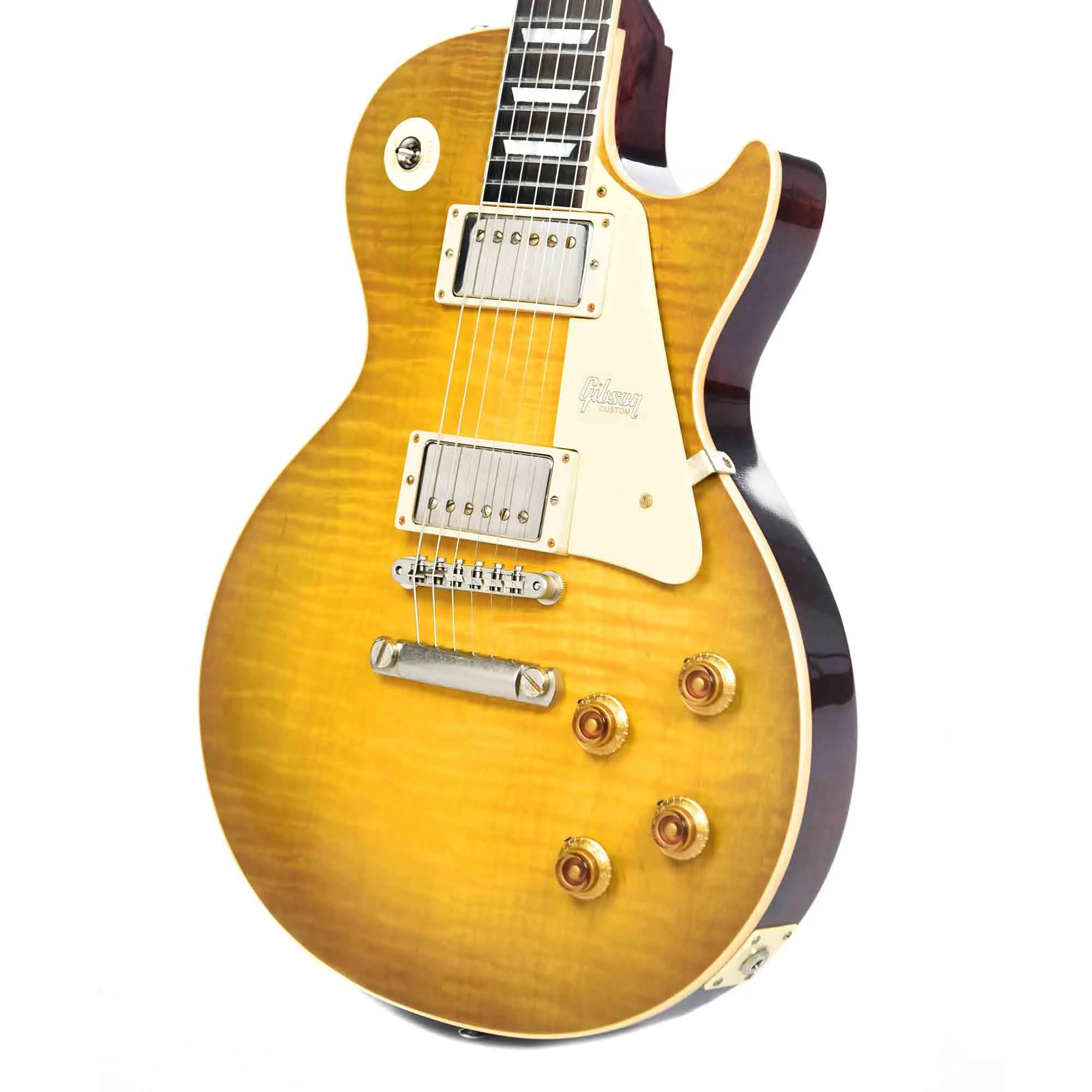Gibson Custom Les Paul Standard Green Lemon VOS w/Brazilian Fingerboard