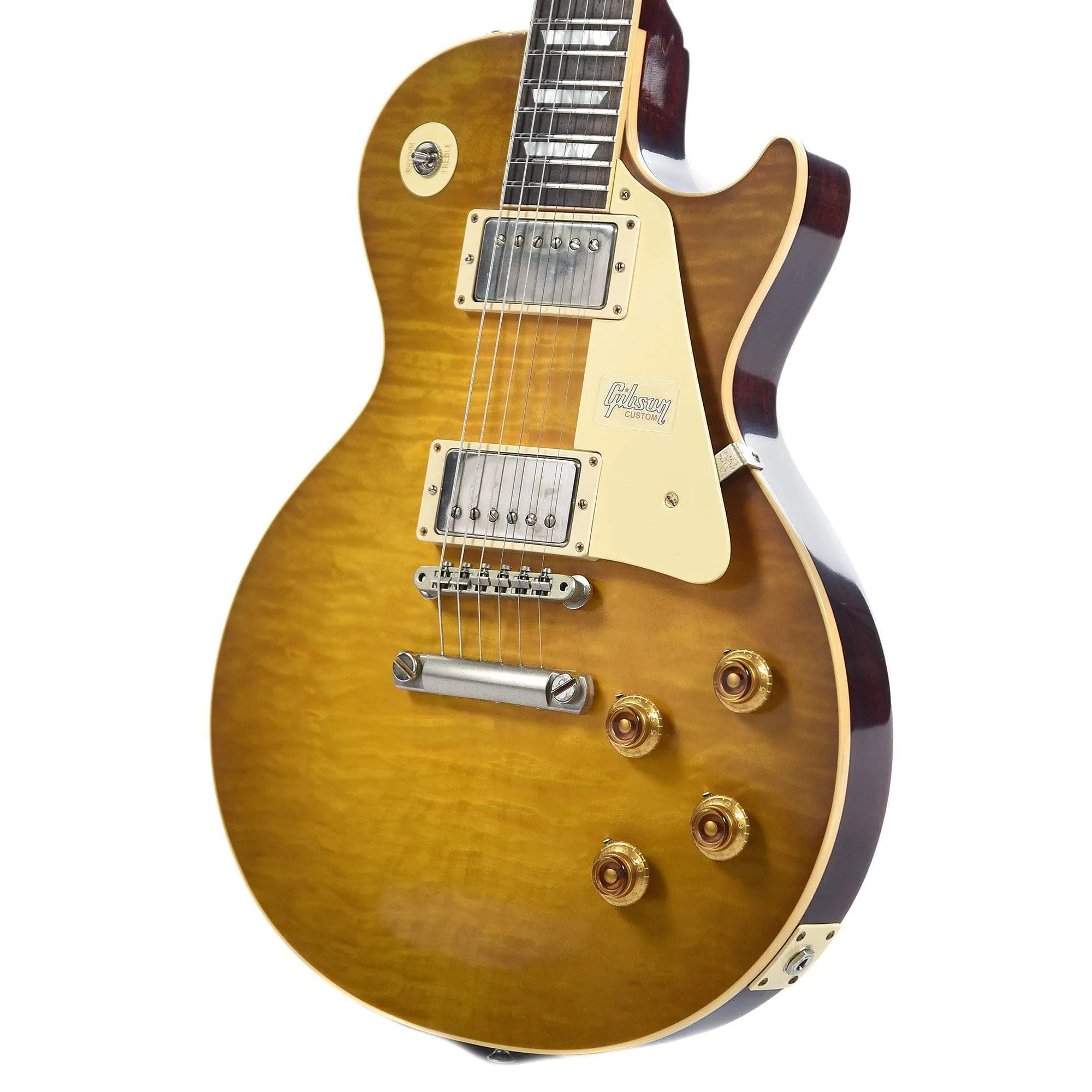 Gibson Custom Les Paul Standard Green Lemon w/Brazilian Fingerboard & Carmelita Neck
