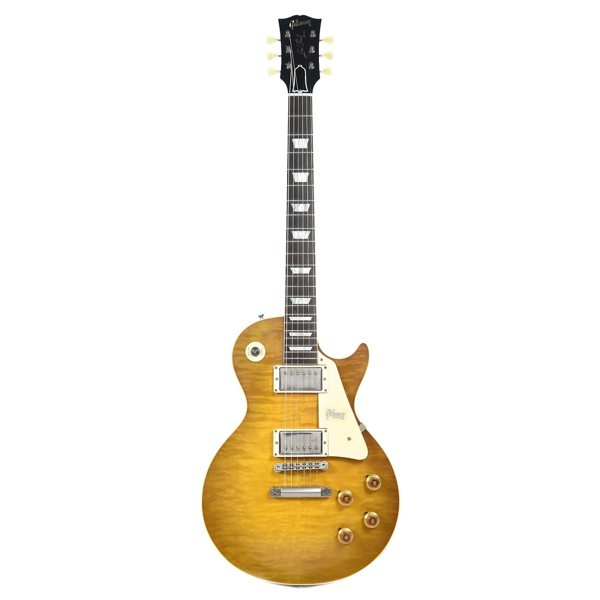 Gibson Custom Les Paul Standard Green Lemon w/Brazilian Fingerboard & Carmelita Neck