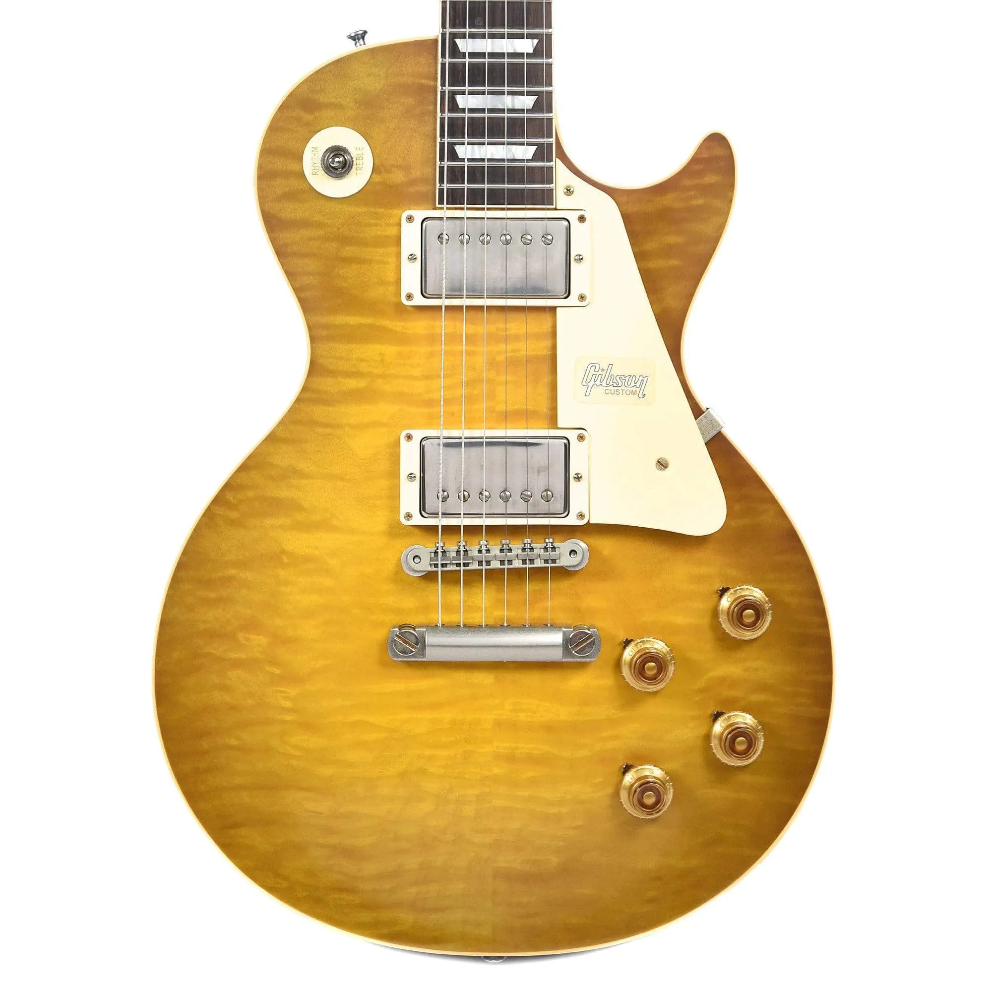 Gibson Custom Les Paul Standard Green Lemon w/Brazilian Fingerboard & Carmelita Neck