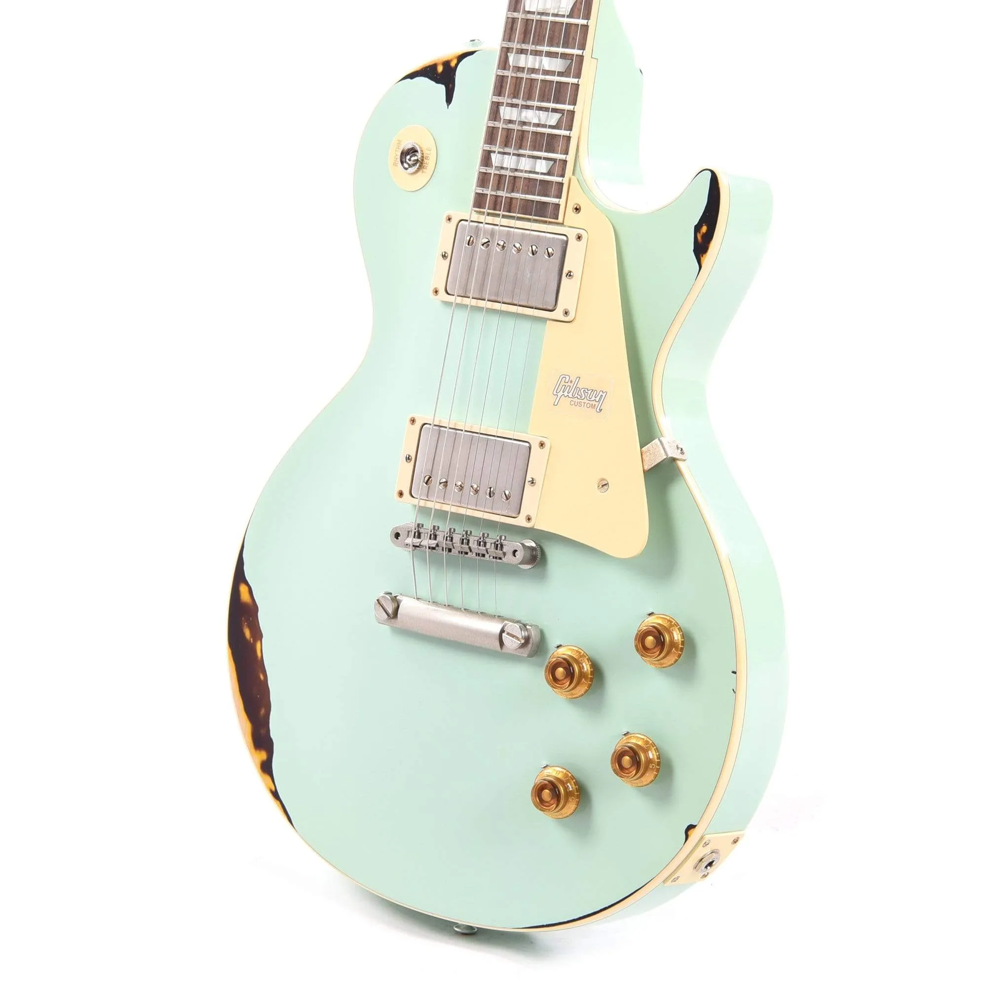 Gibson Custom Les Paul Standard Kerry Green Over Dark Burst Aged
