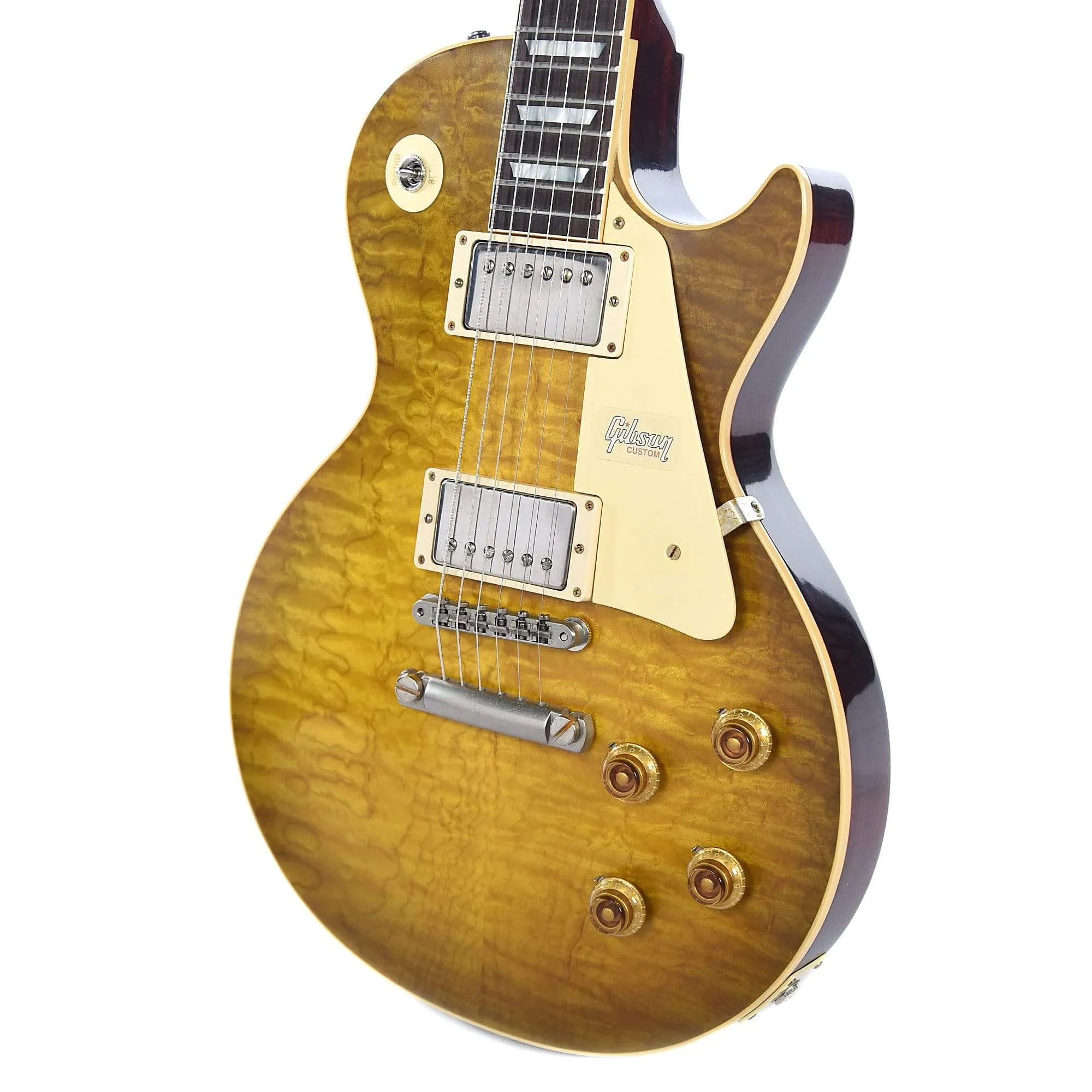 Gibson Custom Les Paul Standard Plain Top Green Lemon