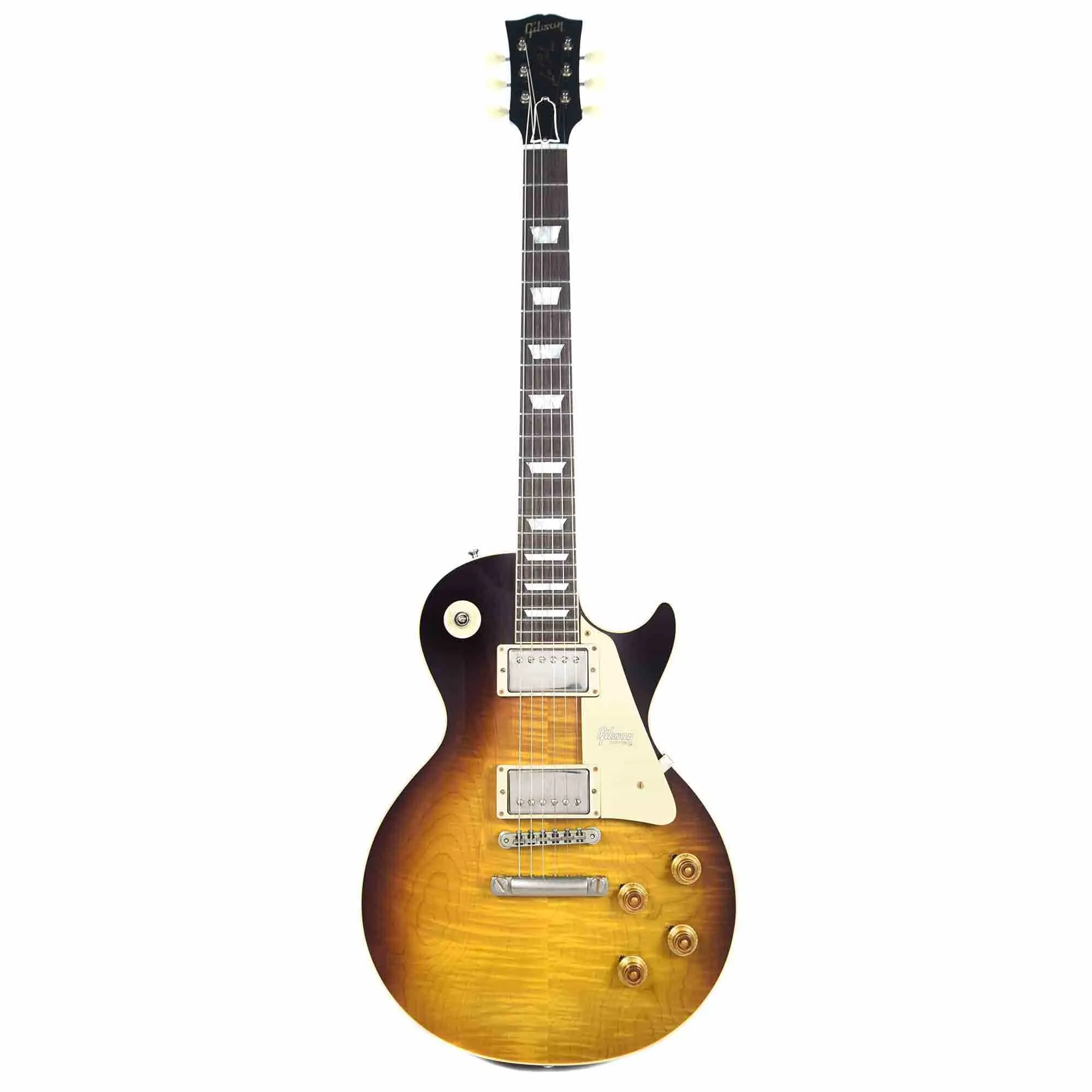 Gibson Custom Les Paul Standard Plain Top Kindred Burst Fade VOS w/Carmelita Neck