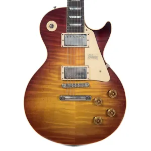Gibson Custom Les Paul Standard Plain Top Red Sky Fade VOS w/Carmelita Neck