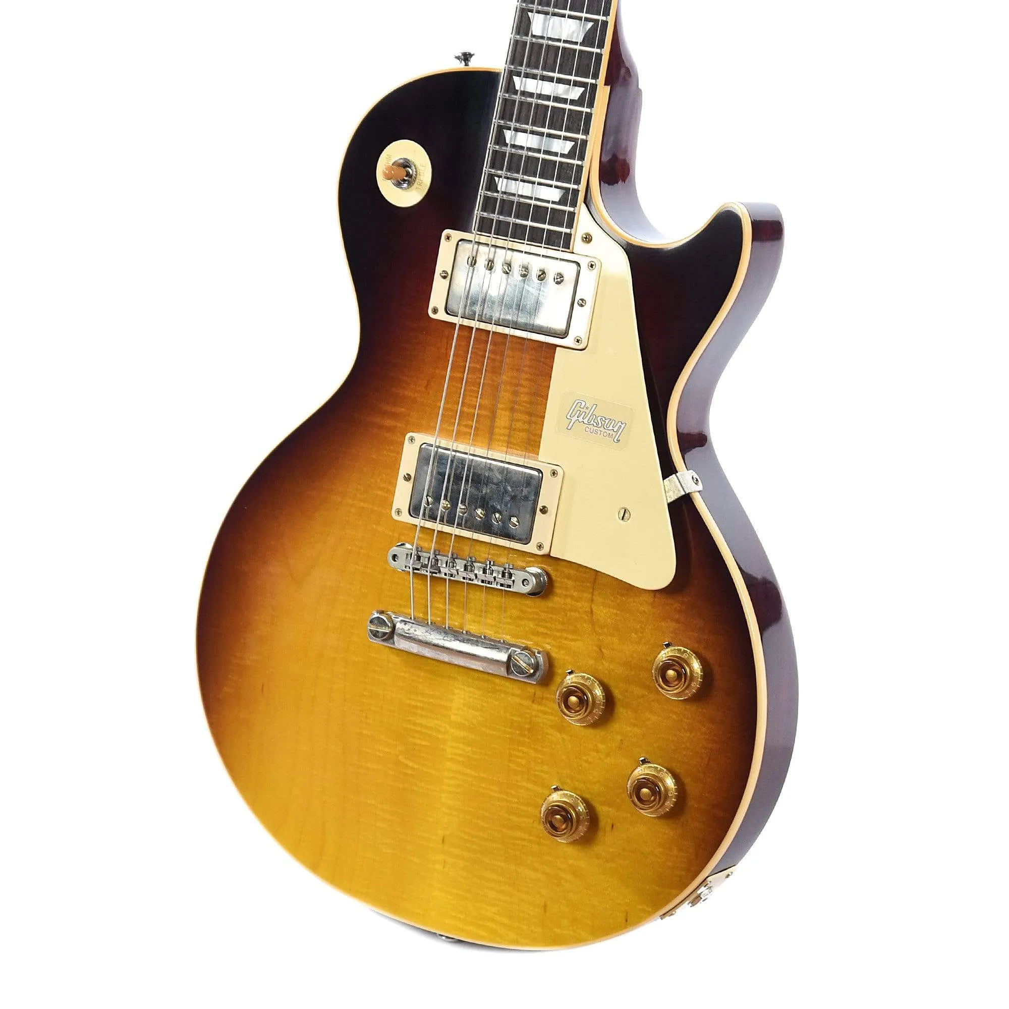 Gibson Custom Les Paul Standard Plain Top Slow Iced Tea Fade