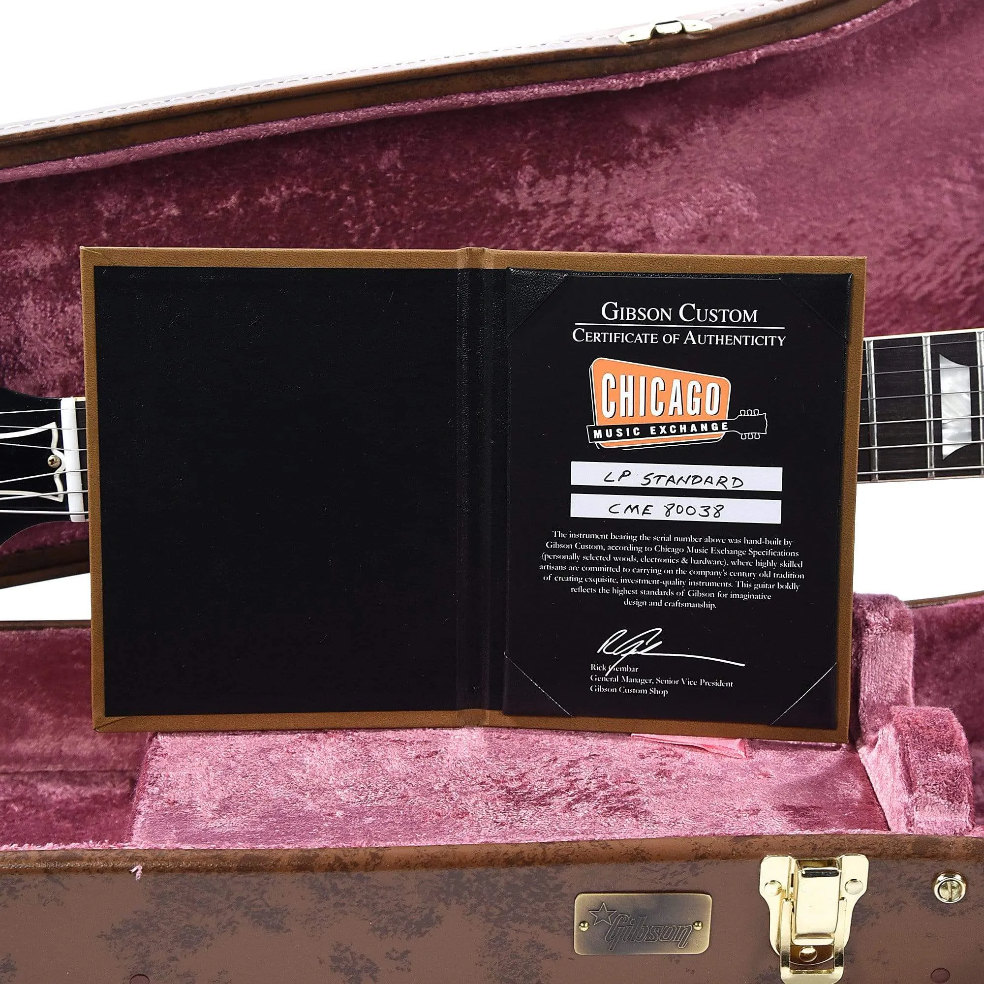 Gibson Custom Les Paul Standard Plain Top Slow Iced Tea Fade