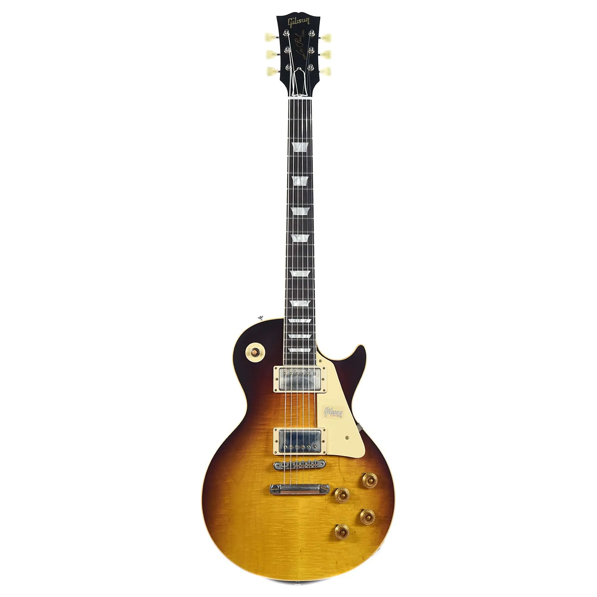 Gibson Custom Les Paul Standard Plain Top Slow Iced Tea Fade