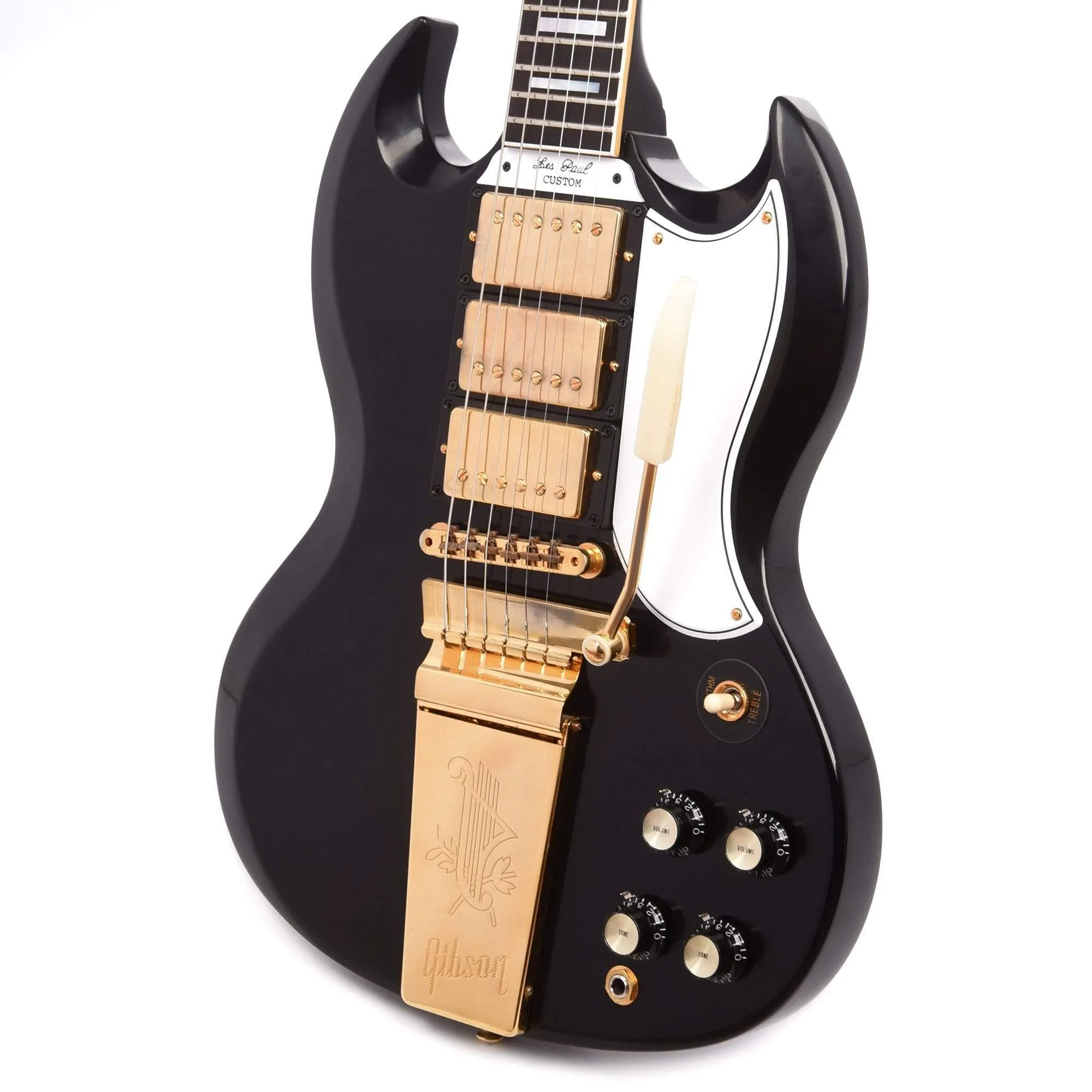 Gibson Custom SG Custom 3-Pickup Oxblood VOS w/Maestro Vibrola