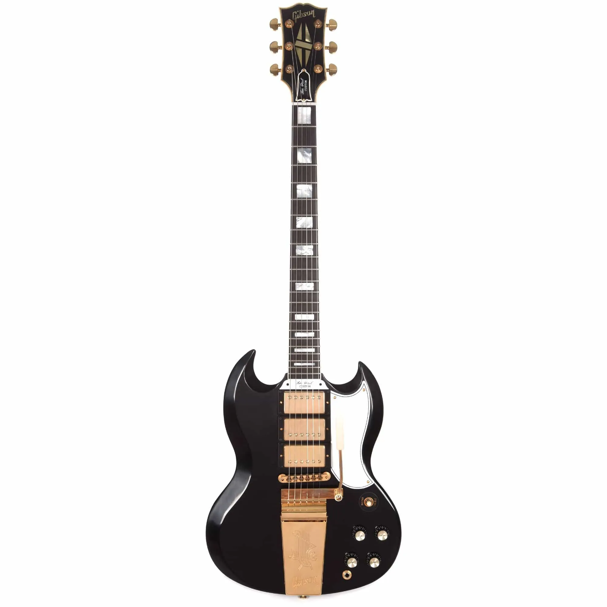Gibson Custom SG Custom 3-Pickup Oxblood VOS w/Maestro Vibrola